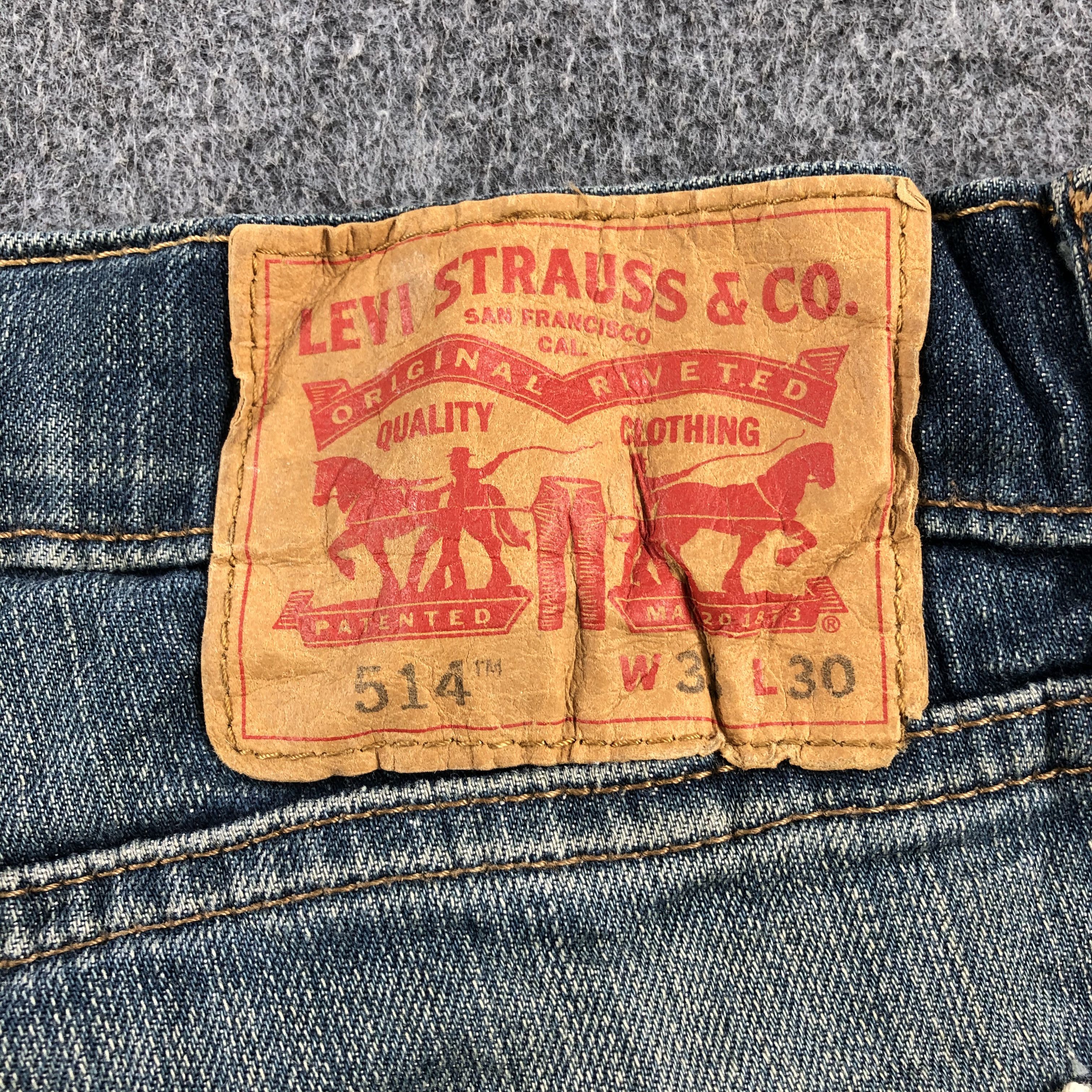 Levi's Vintage Blue Wash Levis 514 Jeans-J2113 Size US 33 - 5 Thumbnail