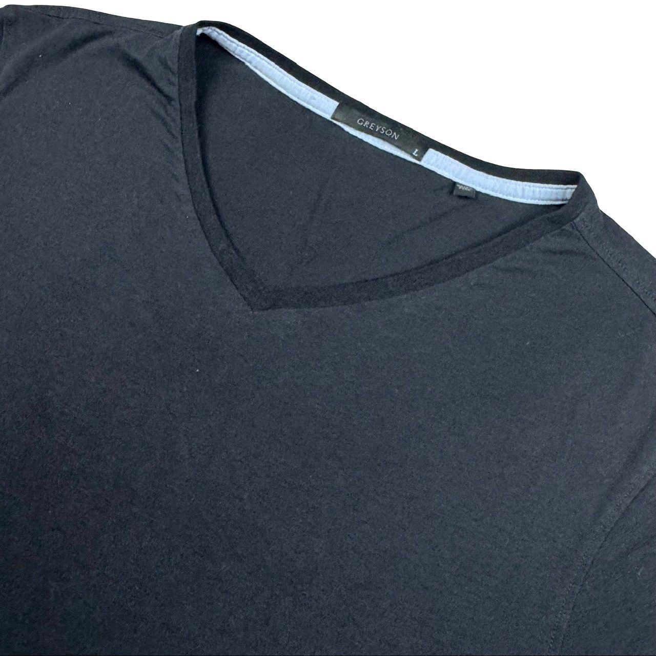 Other Greyson Men's V-Neck Performance T Shirt Black • Large Size US L / EU 52-54 / 3 - 1 Thumbnail