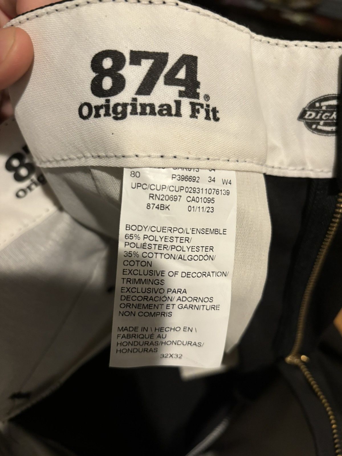 Dickies Dickies 874 Original Work Pants Size 32 Brand New Size US 32 / EU 48 - 3 Thumbnail