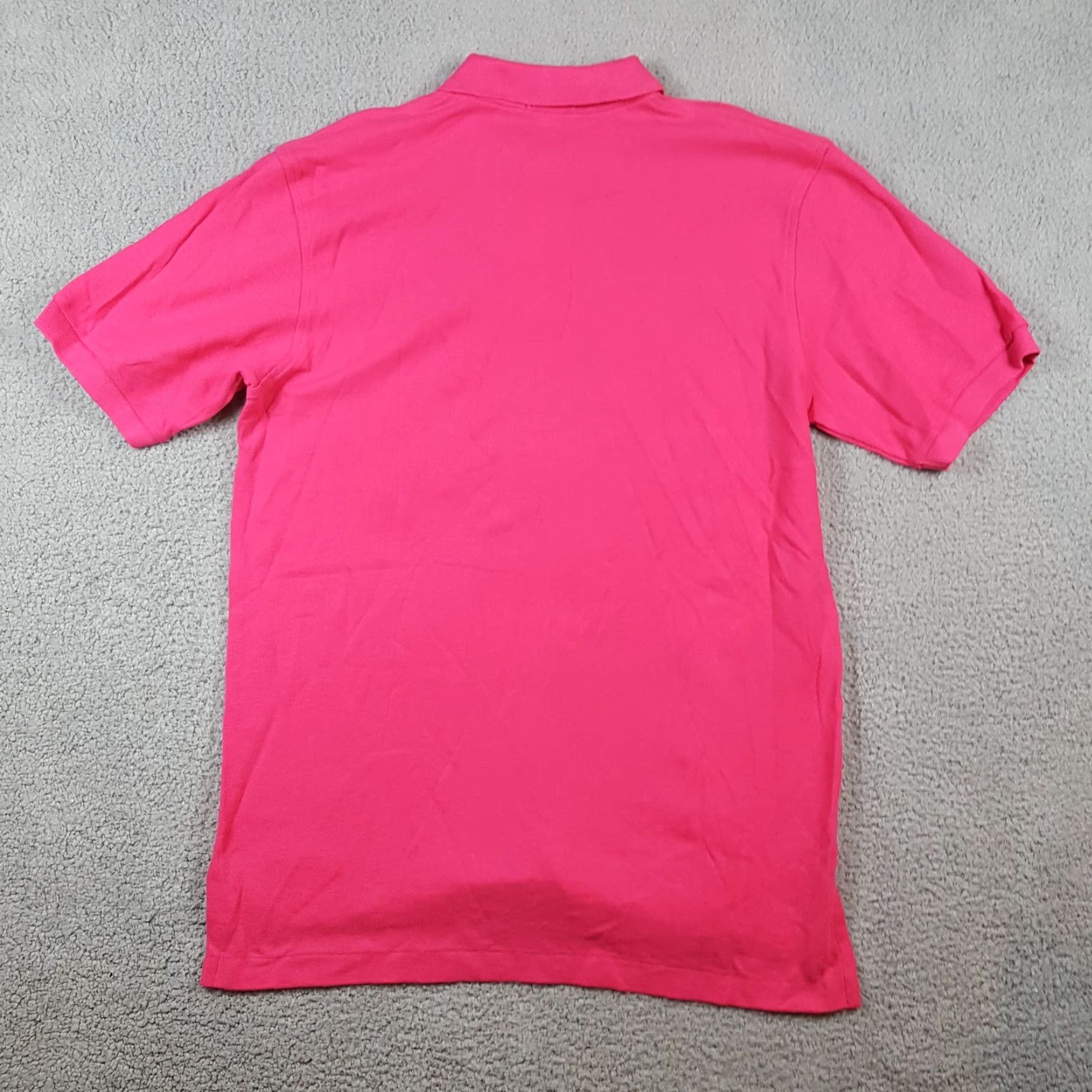 Izod VINTAGE IZOD Golf Club Pink Polo Shirt Men's Large Short Sleeve Button Collared 90s Preppy Size US L / EU 52-54 / 3 - 4 Thumbnail