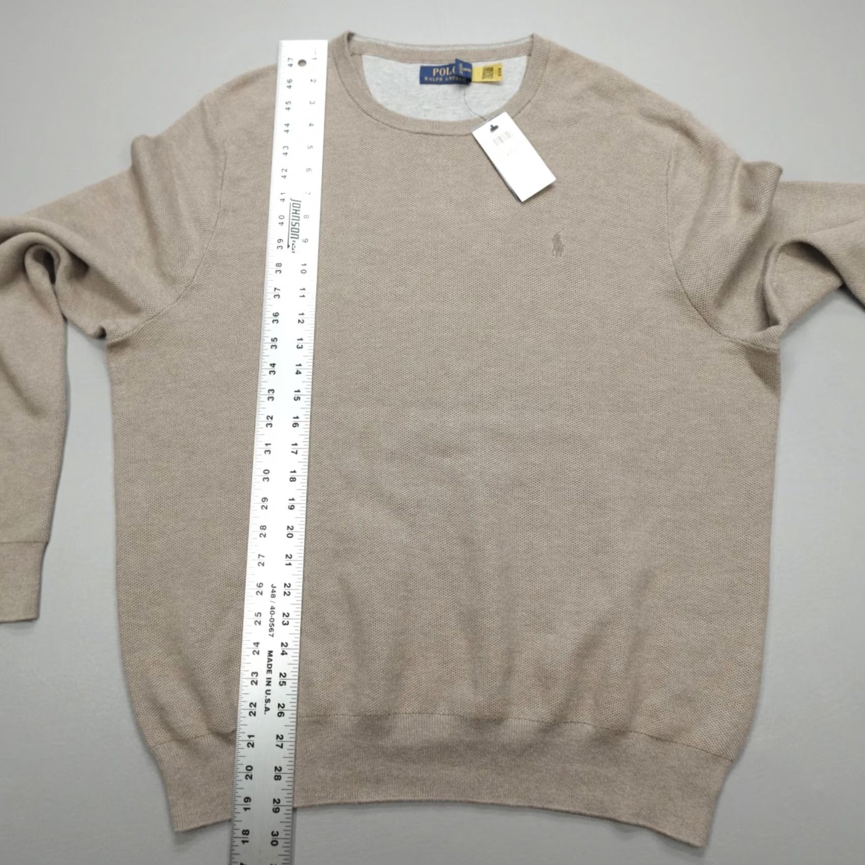 Polo Ralph Lauren Polo Ralph Lauren Sweater Pony Cotton Textured Knit Men's Size 2XL Crewneck Size US XXL / EU 58 / 5 - 6 Thumbnail