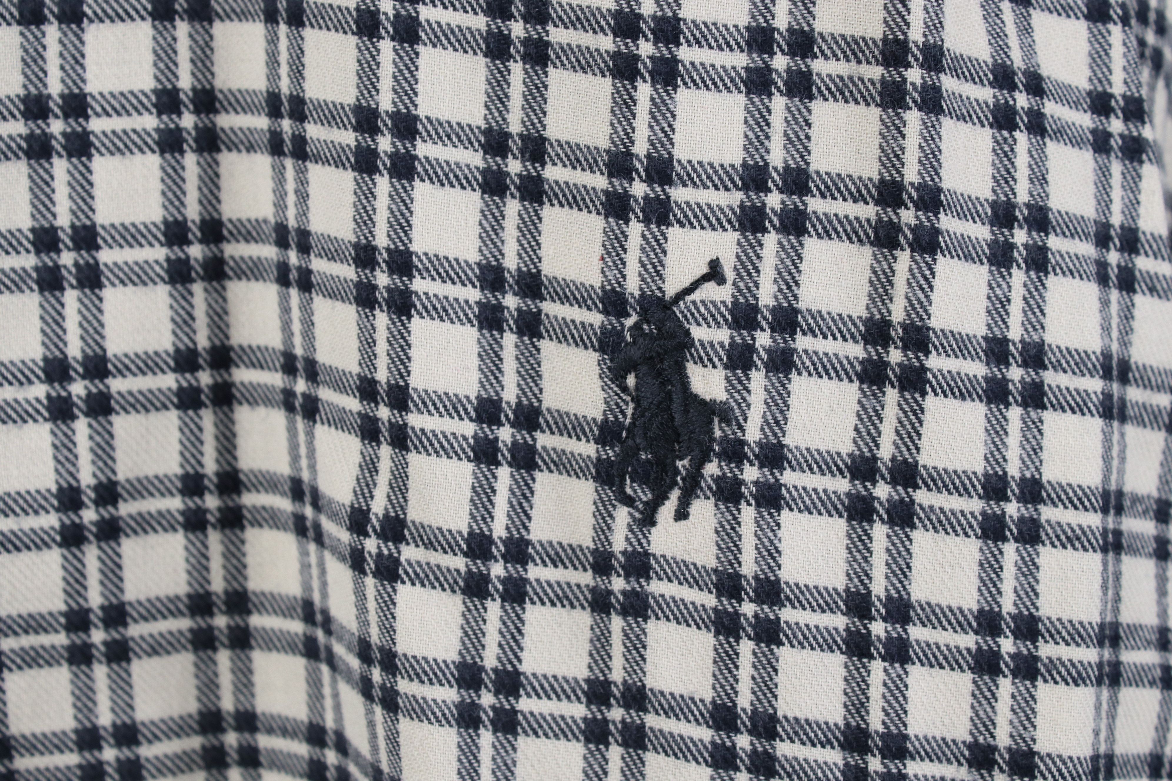 Polo Ralph Lauren Vintage 90s Ralph Lauren Collared Button Down Shirt Plaid Size US XL / EU 56 / 4 - 5 Thumbnail