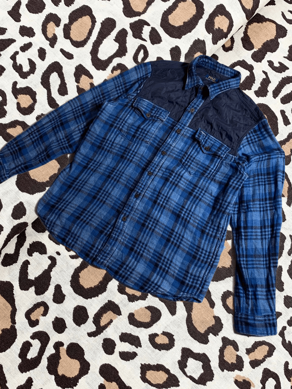 Polo Ralph Lauren × Vintage Vintage shirt Polo Ralph Lauren Size US L / EU 52-54 / 3 - 1 Thumbnail
