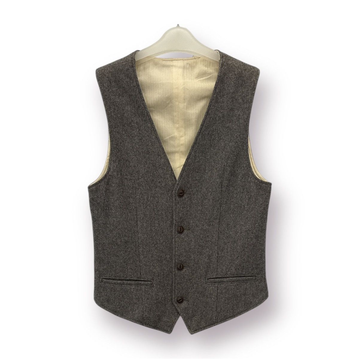 Japanese Brand 🔥 Vtg Japan Federation Of Clothing Industry wool Vest - M Size S / US 4 / IT 40 - 1 Thumbnail