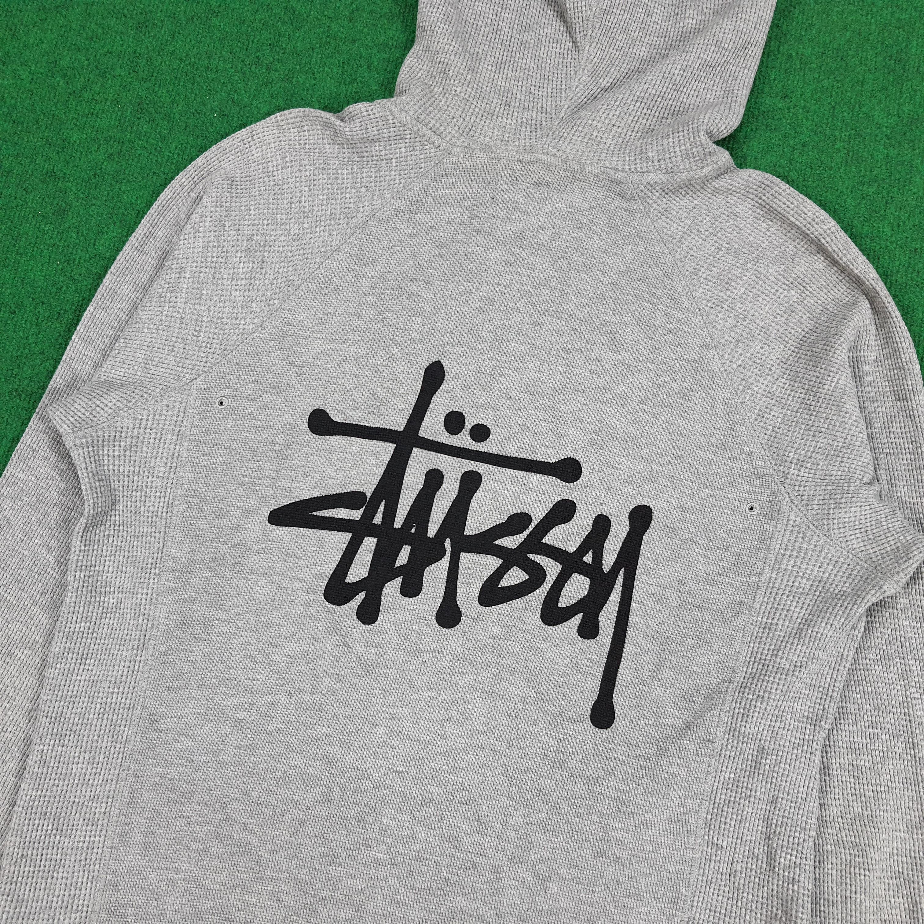 Stussy × Vintage Vintage Stussy Skateboards Custom Logo Zipper Hoodie Size US M / EU 48-50 / 2 - 2 Thumbnail