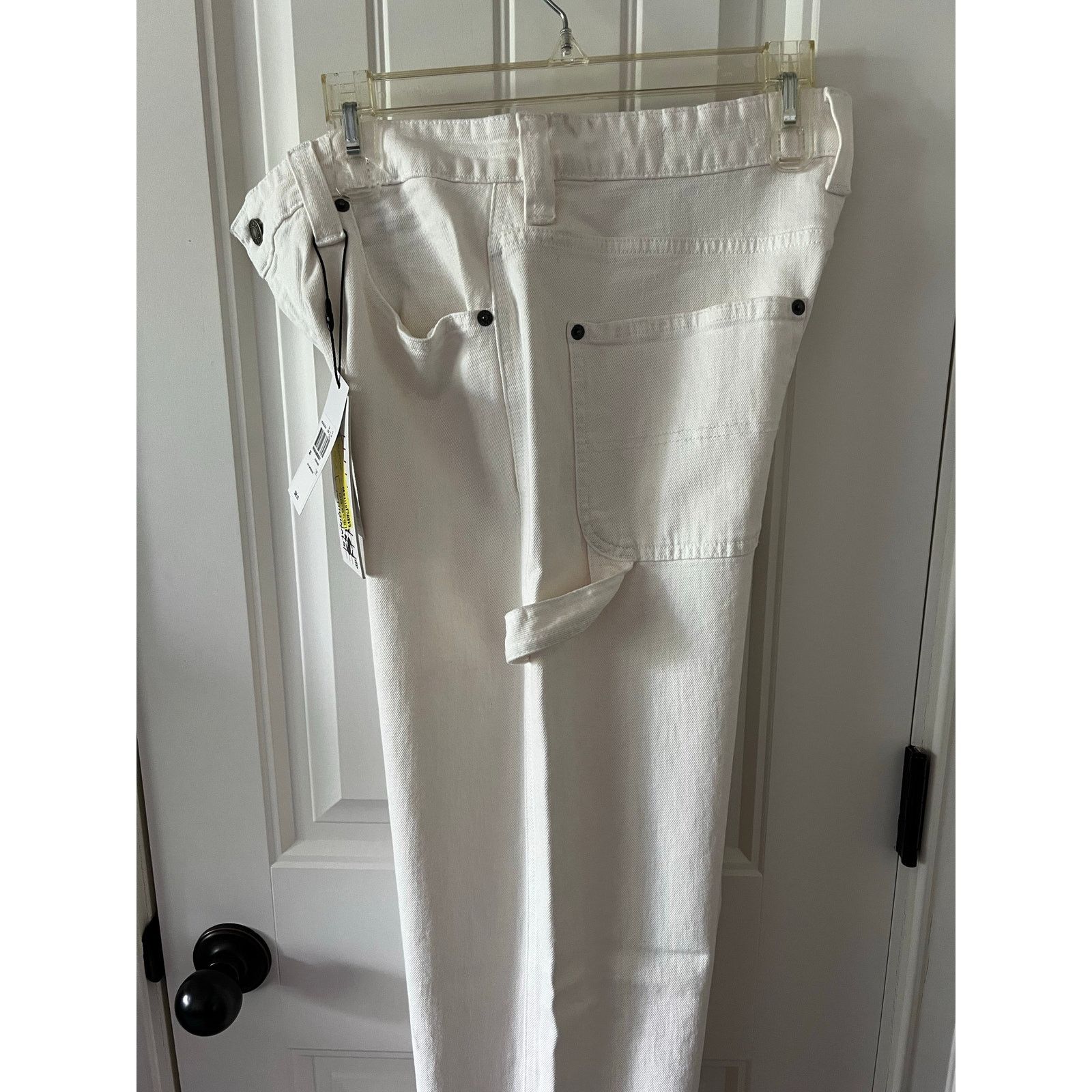 Guess Originals Kit Carpenter Jeans Washed Ecru Utility pockets Size US 30 / EU 46 - 13 Thumbnail