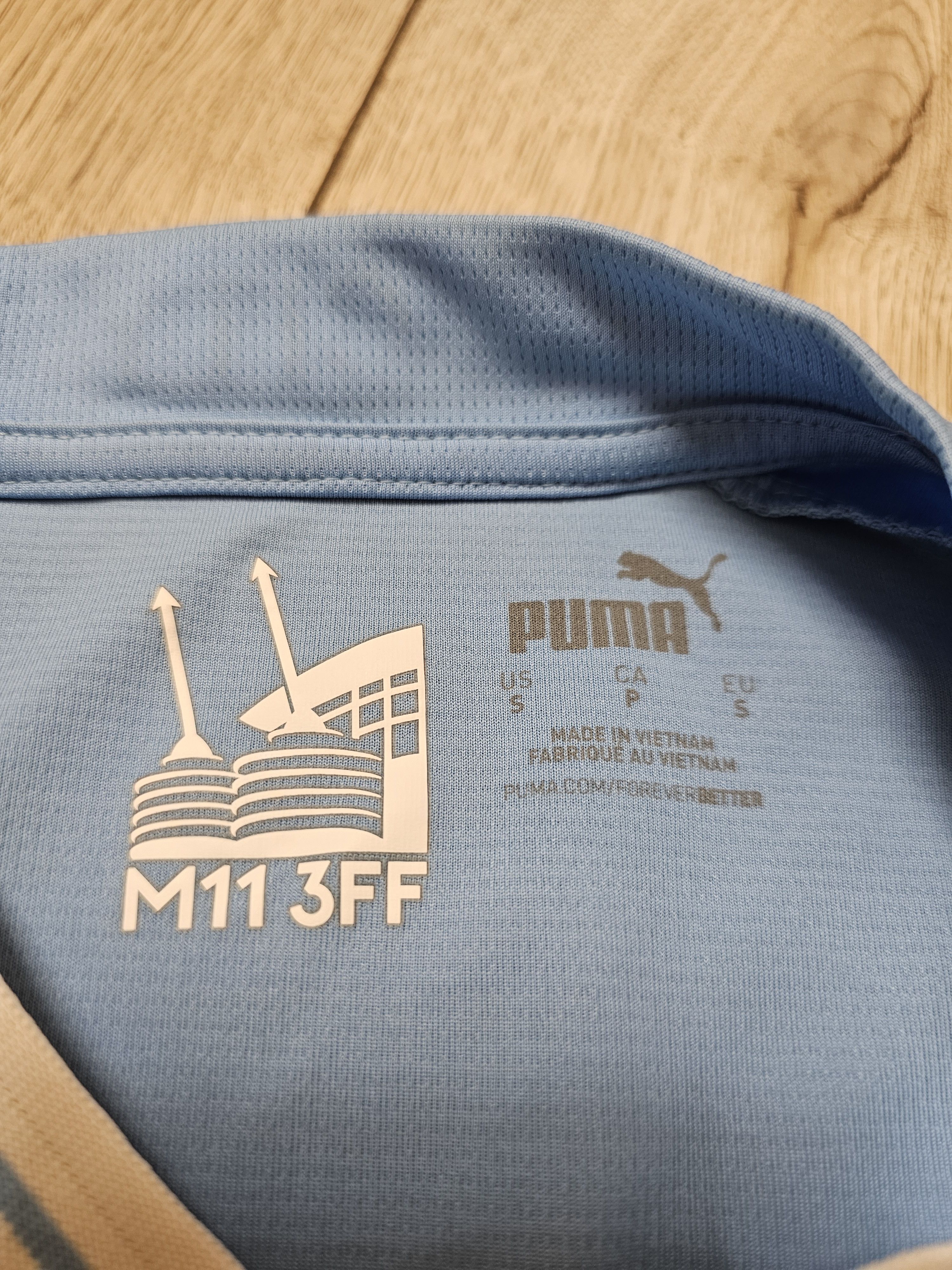 All Sport × Puma MANCHESTER CITY 2023 2024 HOME FOOTBALL SHIRT SOCCER JERSEY Size US S / EU 44-46 / 1 - 7 Thumbnail