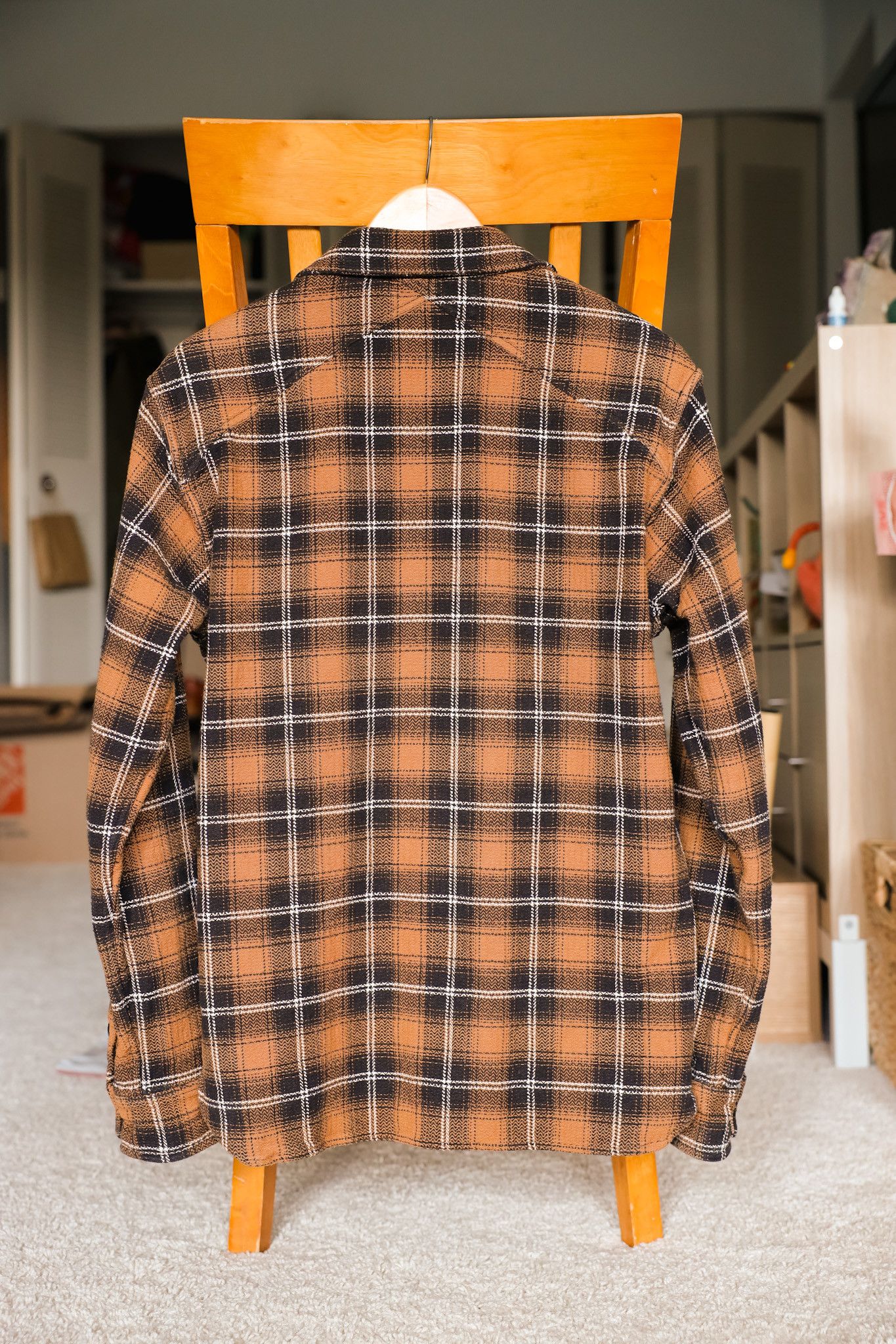 3sixteen Crosscut Flannel in Sienna Size US L / EU 52-54 / 3 - 2 Thumbnail