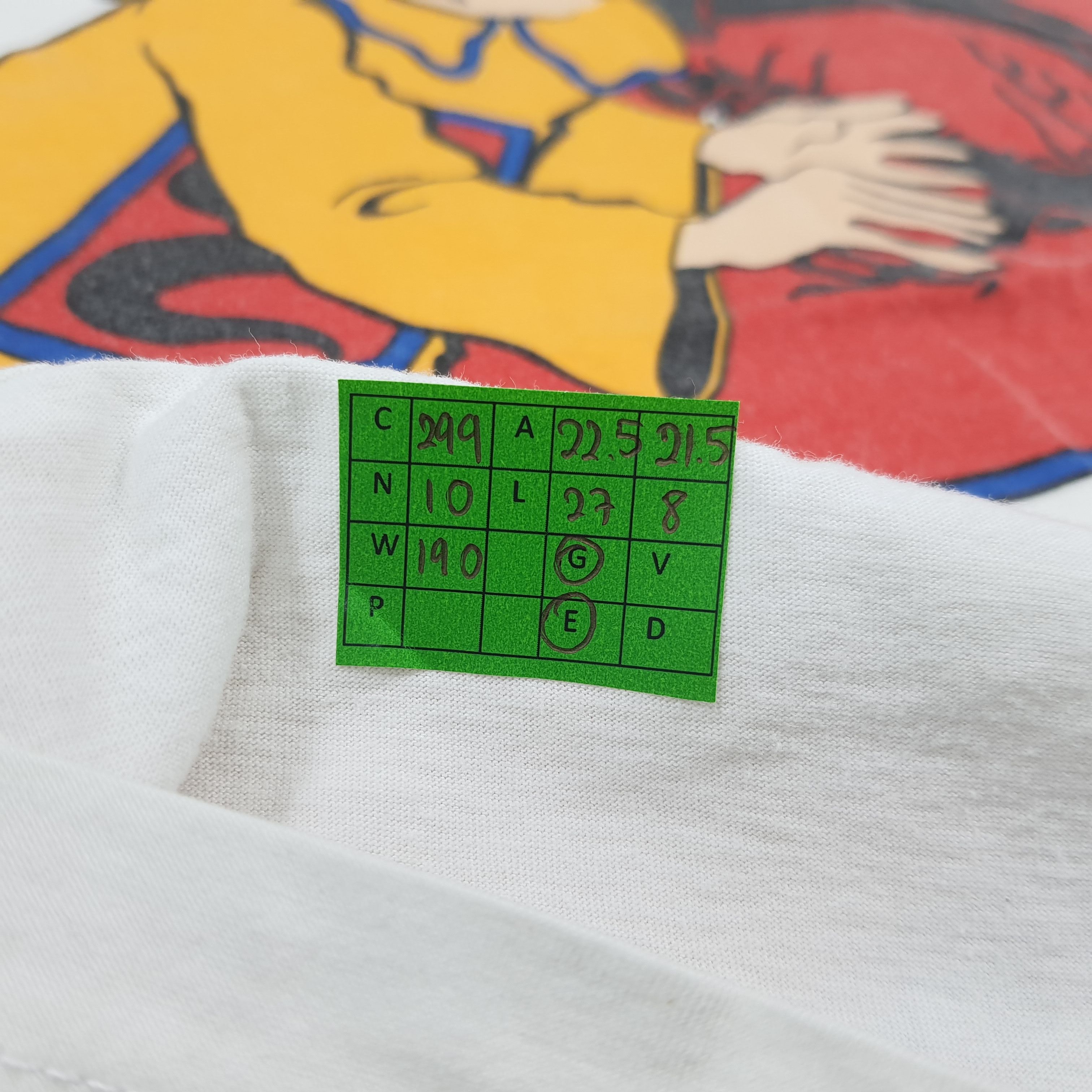 Vintage Vintage Adventure of Tintin American Graphic Tee C299N10 Size US L / EU 52-54 / 3 - 5 Thumbnail