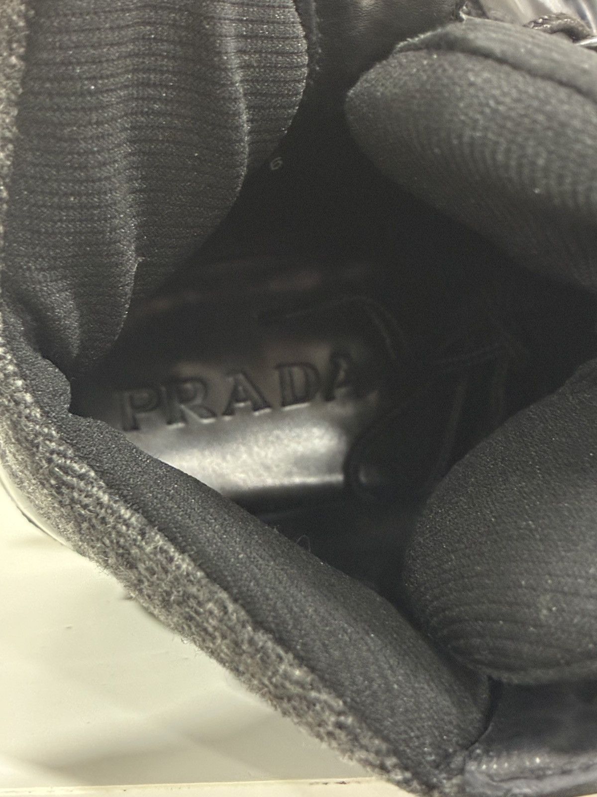 Prada Leather Hiking Boot size 6 USA 8 EU 41 Size US 8 / EU 41 - 10 Thumbnail