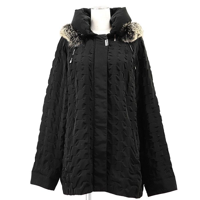 Other Other Balmain Fox Fur Down 2way Jacket Others Outerwear YF101-75F DUTY FREE for USA Size ONE SIZE - 1 Thumbnail