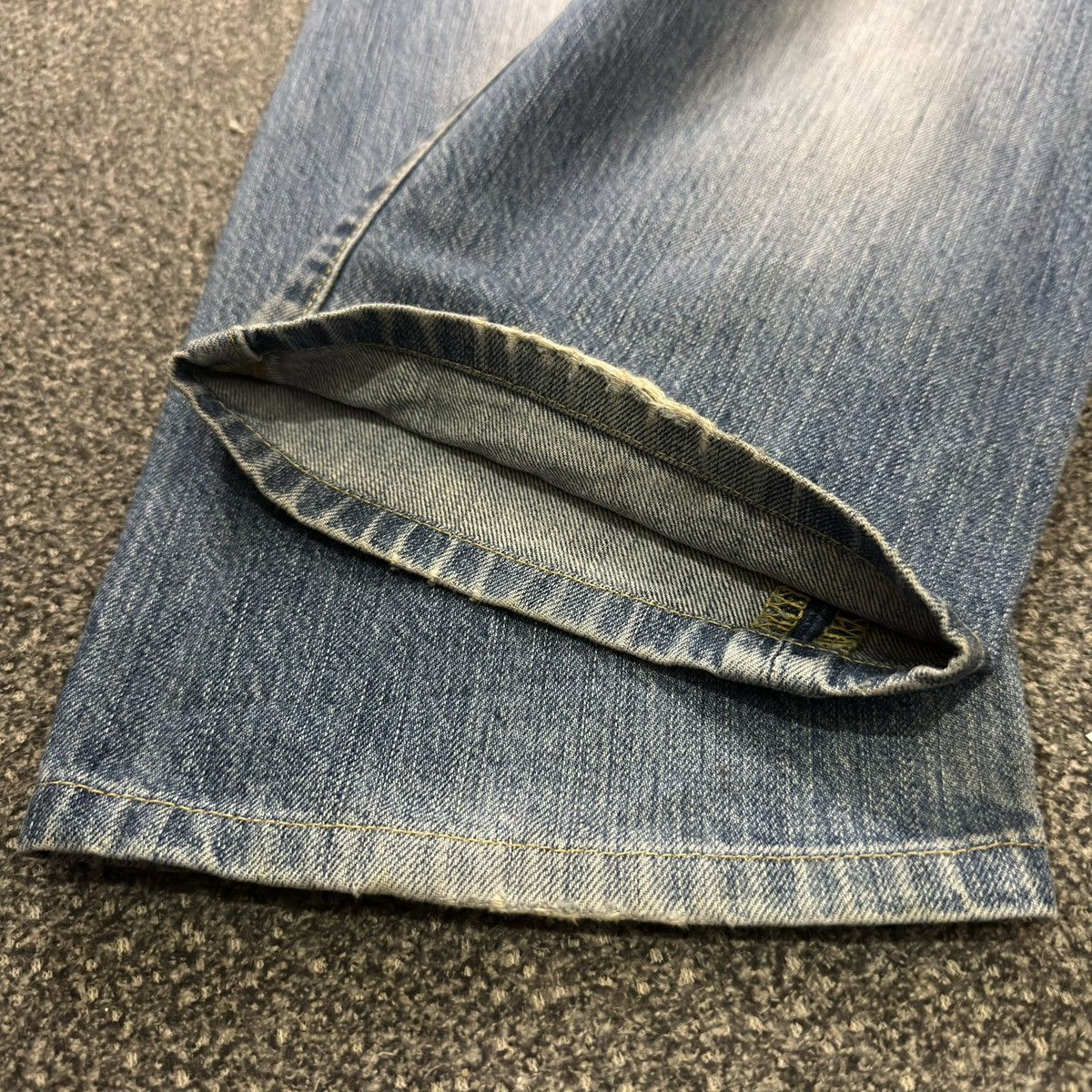 Undercover × Uniqlo 🔥🇯🇵 Archive Vintage 90s Uniqlo S002 UJ Distressed Denim Jeans Size US 34 / EU 50 - 10 Thumbnail