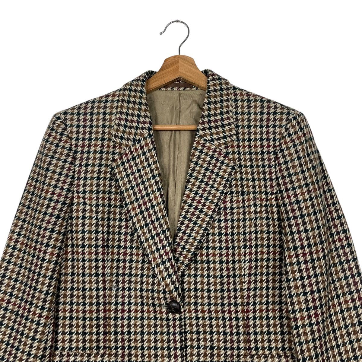 Burberry Burberrys Herringbone Wool Jacket Size M / US 6-8 / IT 42-44 - 2 Thumbnail