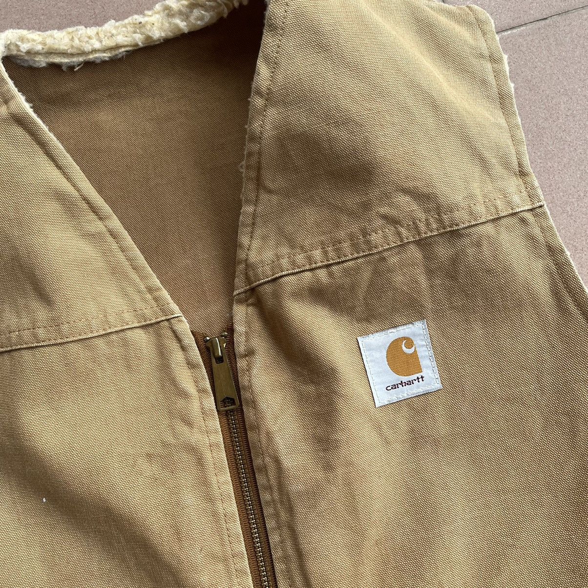 Carhartt × Vintage Carhart duck Brown Vest Size US L / EU 52-54 / 3 - 6 Thumbnail