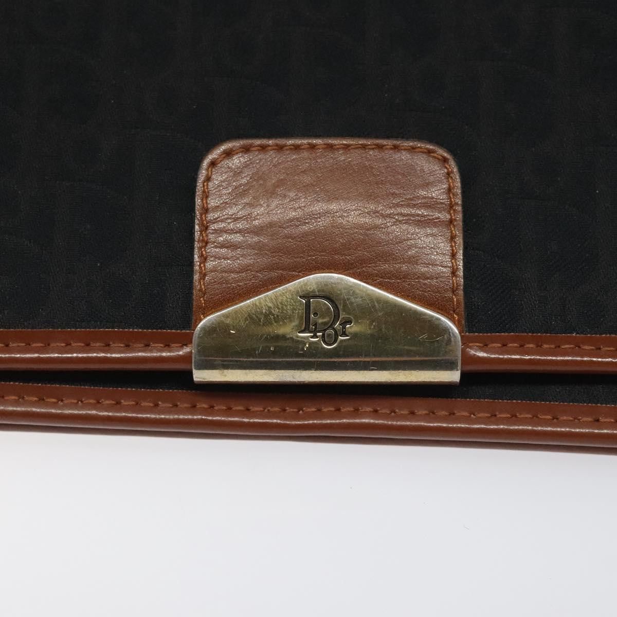Dior DIOR Trotter Canvas Shoulder Bag Black Size ONE SIZE - 12 Thumbnail