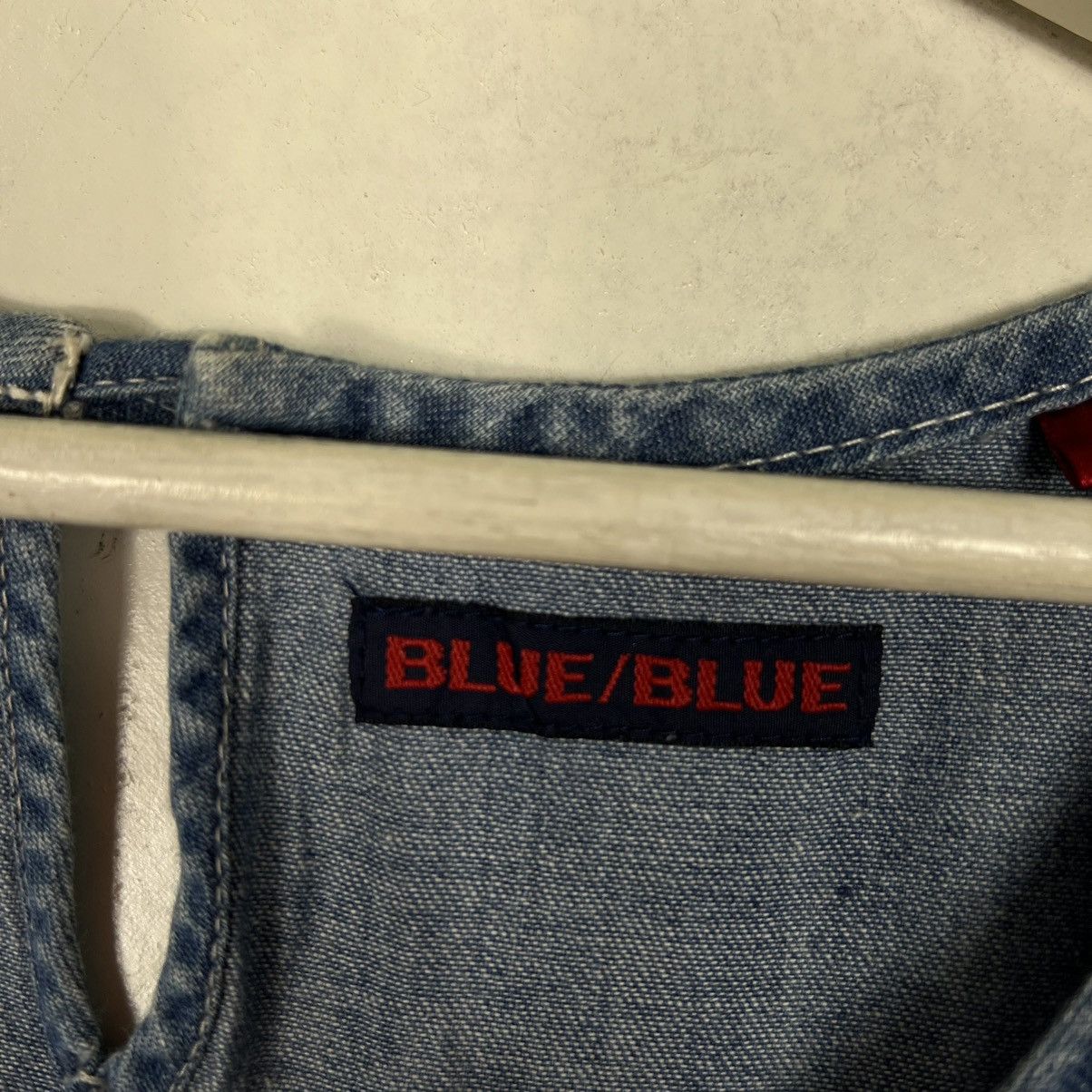Blue Blue Japan × Indigo × Kapital 🔥 BLUE BLUE DYED INDIGO DRESS Size M / US 6-8 / IT 42-44 - 9 Thumbnail