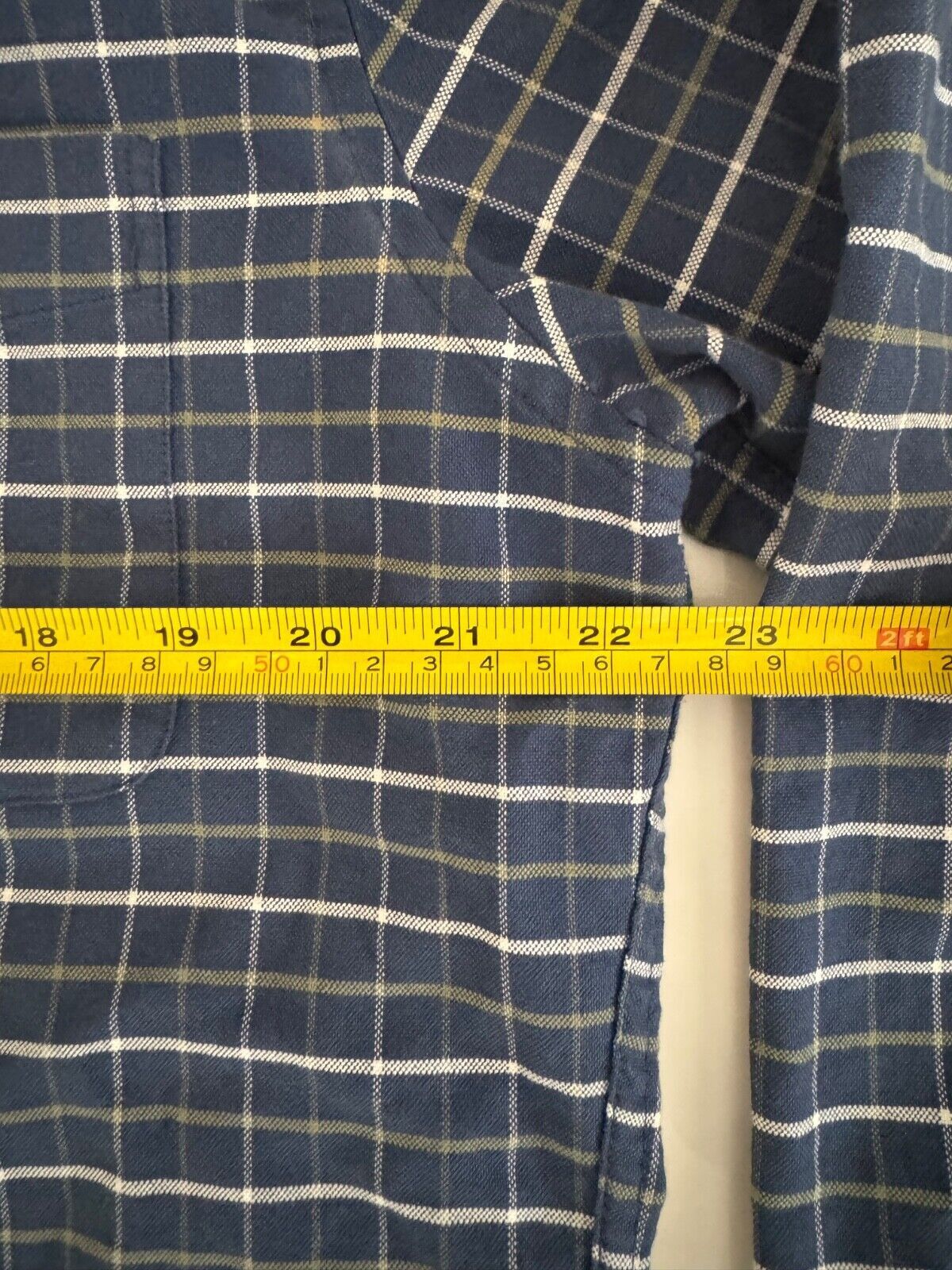J.Crew J Crew Men's L Button Tattersall Flex Oxford Blue White Size US L / EU 52-54 / 3 - 5 Thumbnail