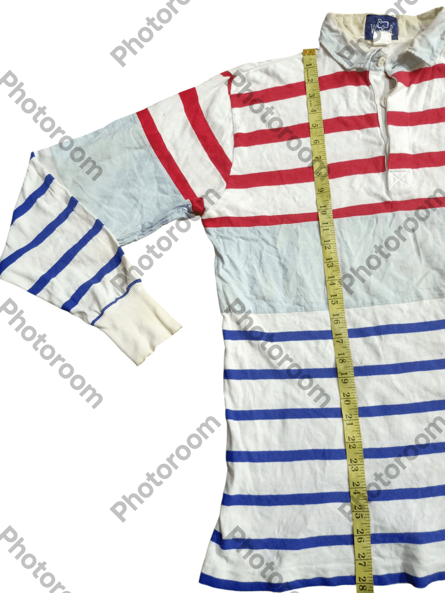 Vintage × Woolrich Woolen Mills Woolrich 90s Vintage Rugby Polo Tee Size US L / EU 52-54 / 3 - 7 Thumbnail