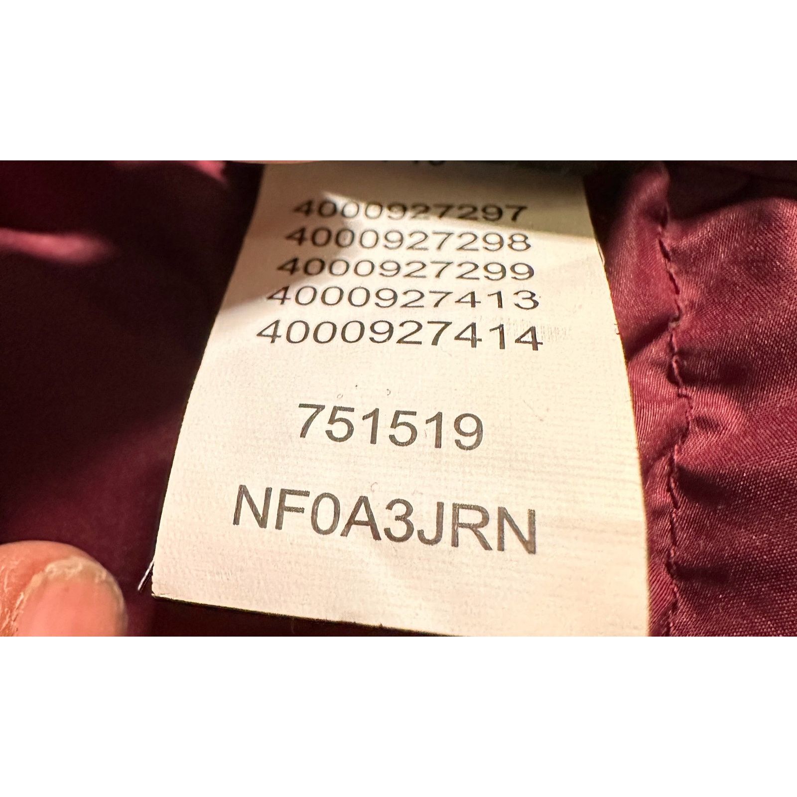 The North Face The North Face Vest Womens Small Maroon Down Puffer 550 Size L / US 10 / IT 46 - 12 Thumbnail