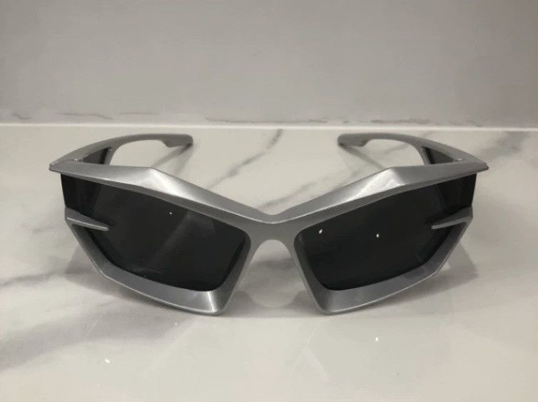 Electric Visual × Vintage Retro punk rock rave sunglasses Size ONE SIZE - 4 Thumbnail