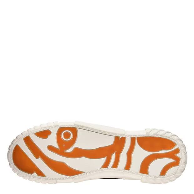 Kenzo o1g2r1mq1024 Tiger Crest Sneakers in White & Black Size US 9 / IT 39 - 5 Thumbnail