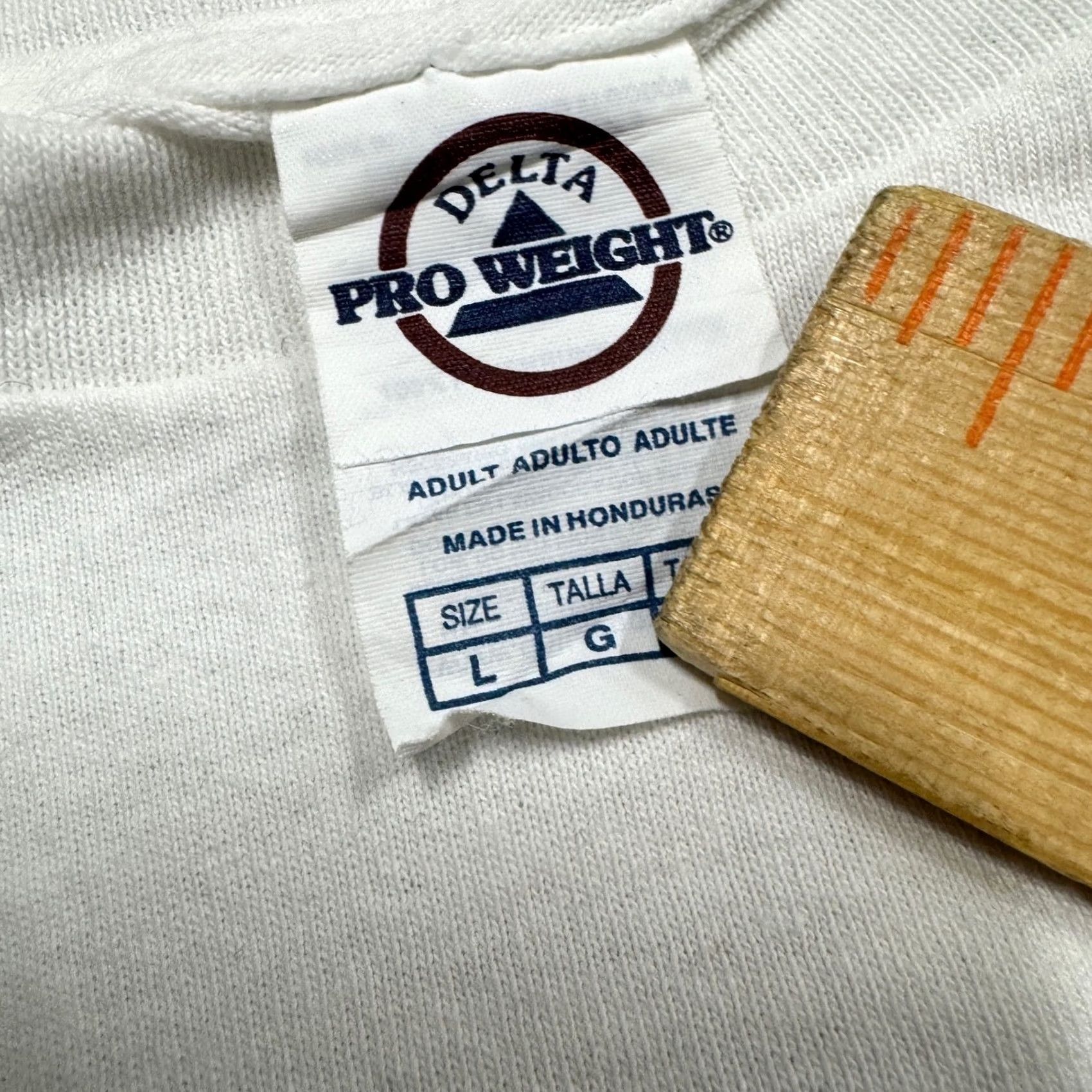 Vintage Delta Pro Weight Island Time T-Shirt Men's Large Tybee Island 100% Cotton White Size US L / EU 52-54 / 3 - 2 Thumbnail