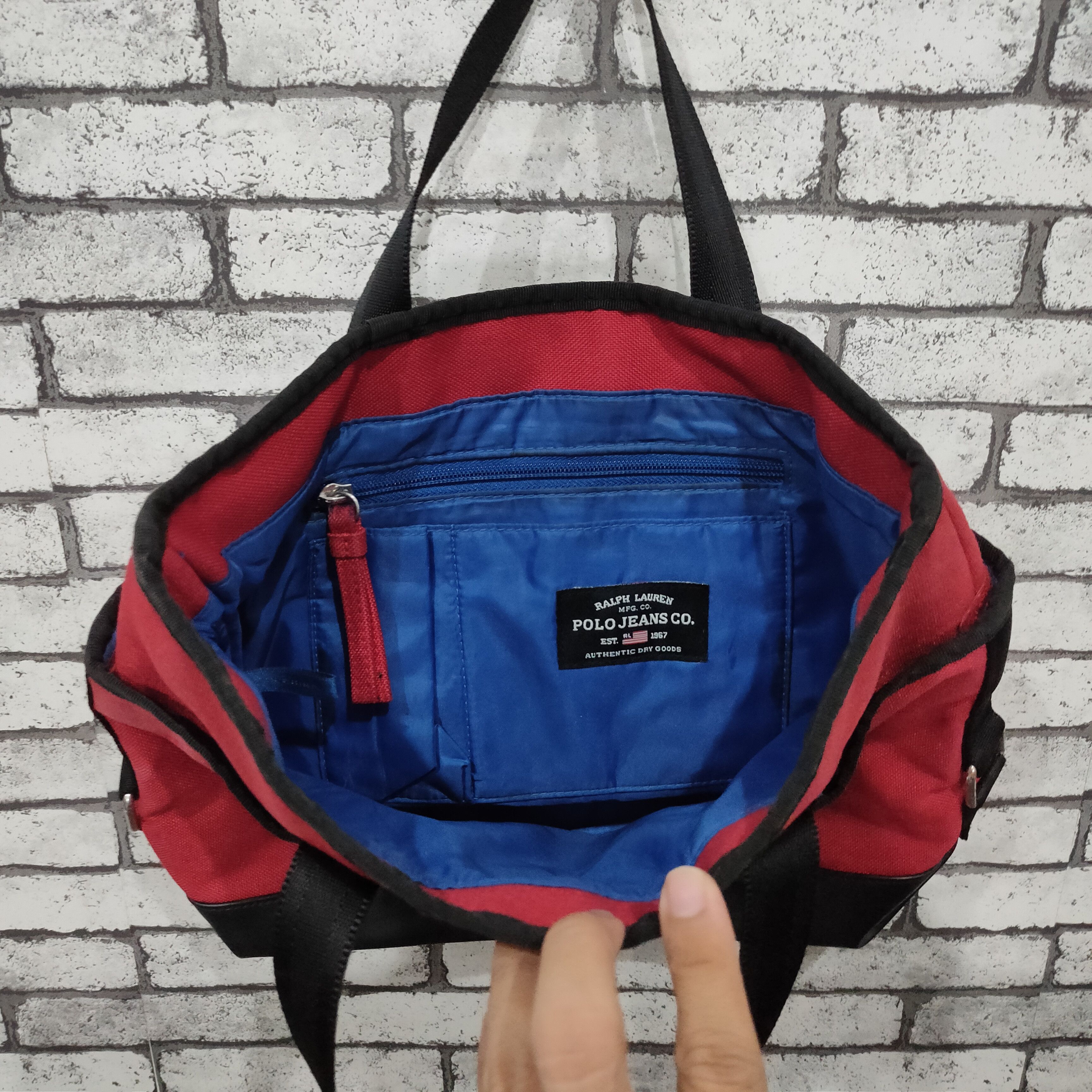 Polo Ralph Lauren 🔥Ralph Lauren Polo Jeans Co handle bag Size ONE SIZE - 3 Thumbnail