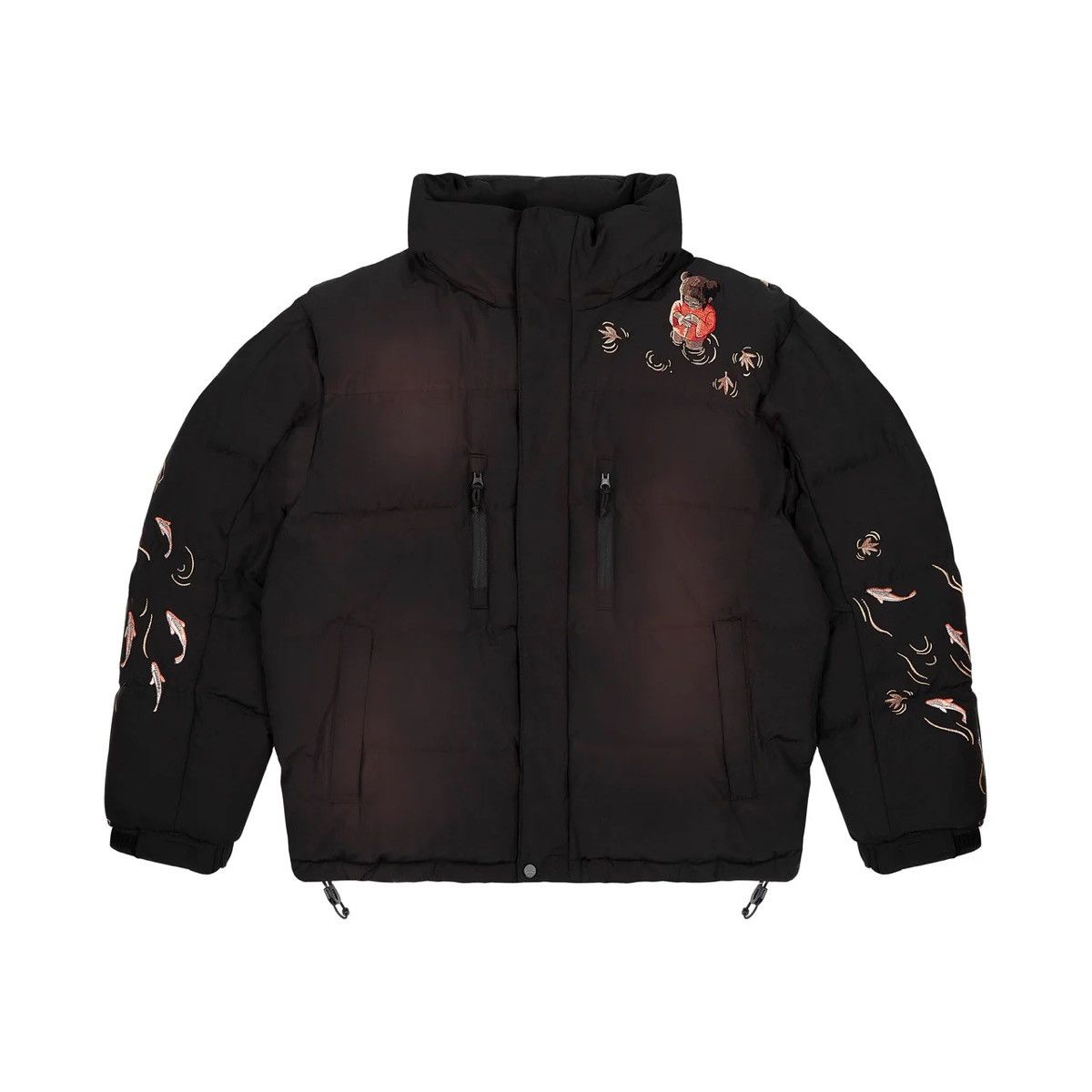 Derschutze "koi fish" Puffer black Size US L / EU 52-54 / 3 - 3 Thumbnail