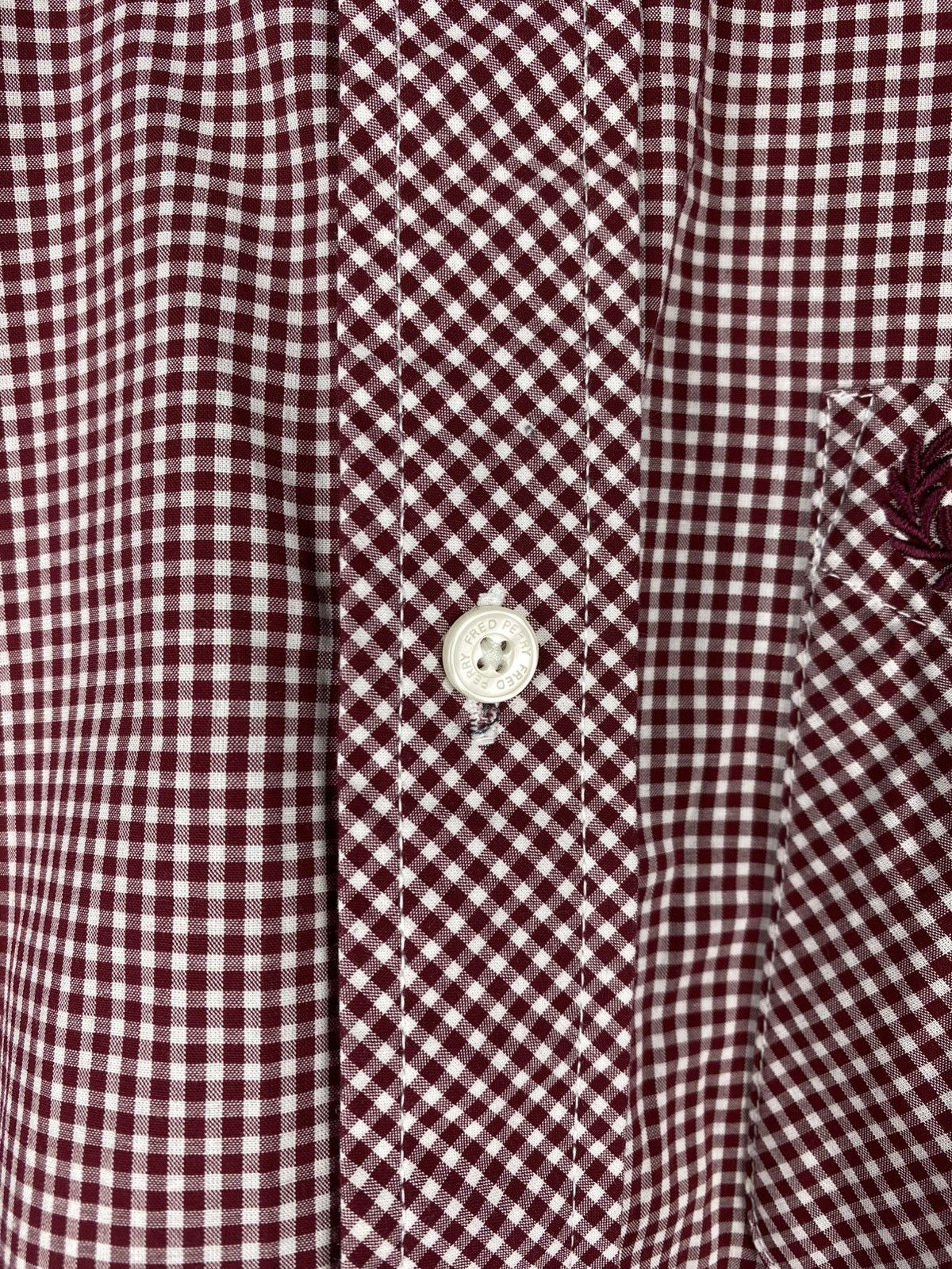 Fred Perry Fred Perry Men’s Long Sleeve Plaid Button Up Shirt Size M Size US M / EU 48-50 / 2 - 9 Thumbnail