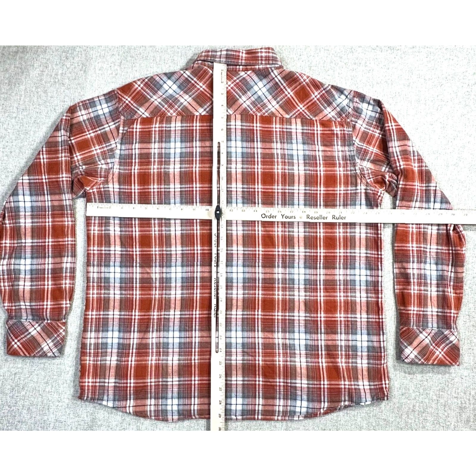Ariat Ariat Mens XL Western Plaid Button Up Cowboy Rodeo Long Sleeve Pearl Snap Ranch Rodeo Size US XL / EU 56 / 4 - 7 Thumbnail