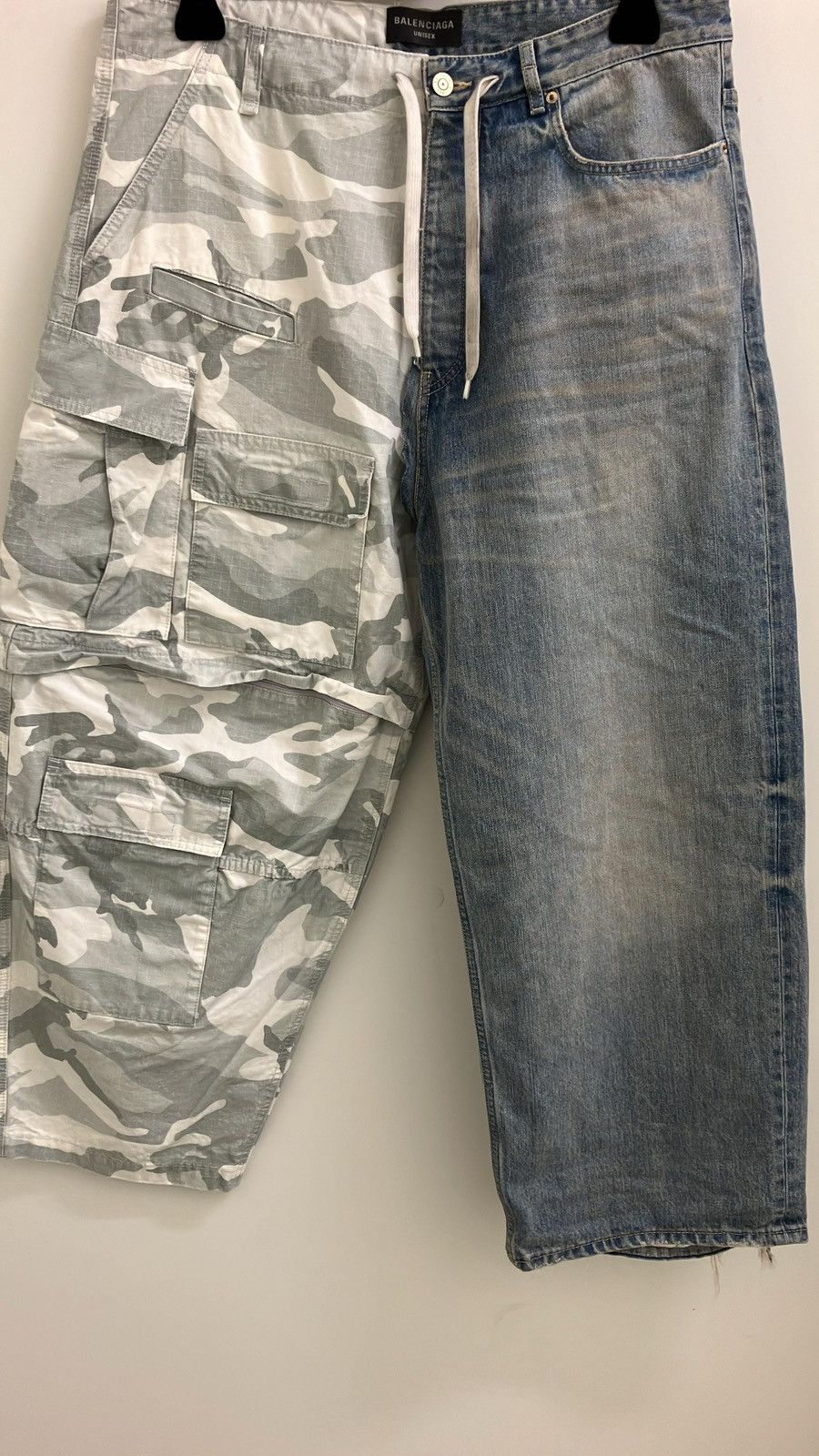 Balenciaga o1tr1nto0825 Baggy Pants in Multicolor Size US 28 / EU 44 - 2 Thumbnail