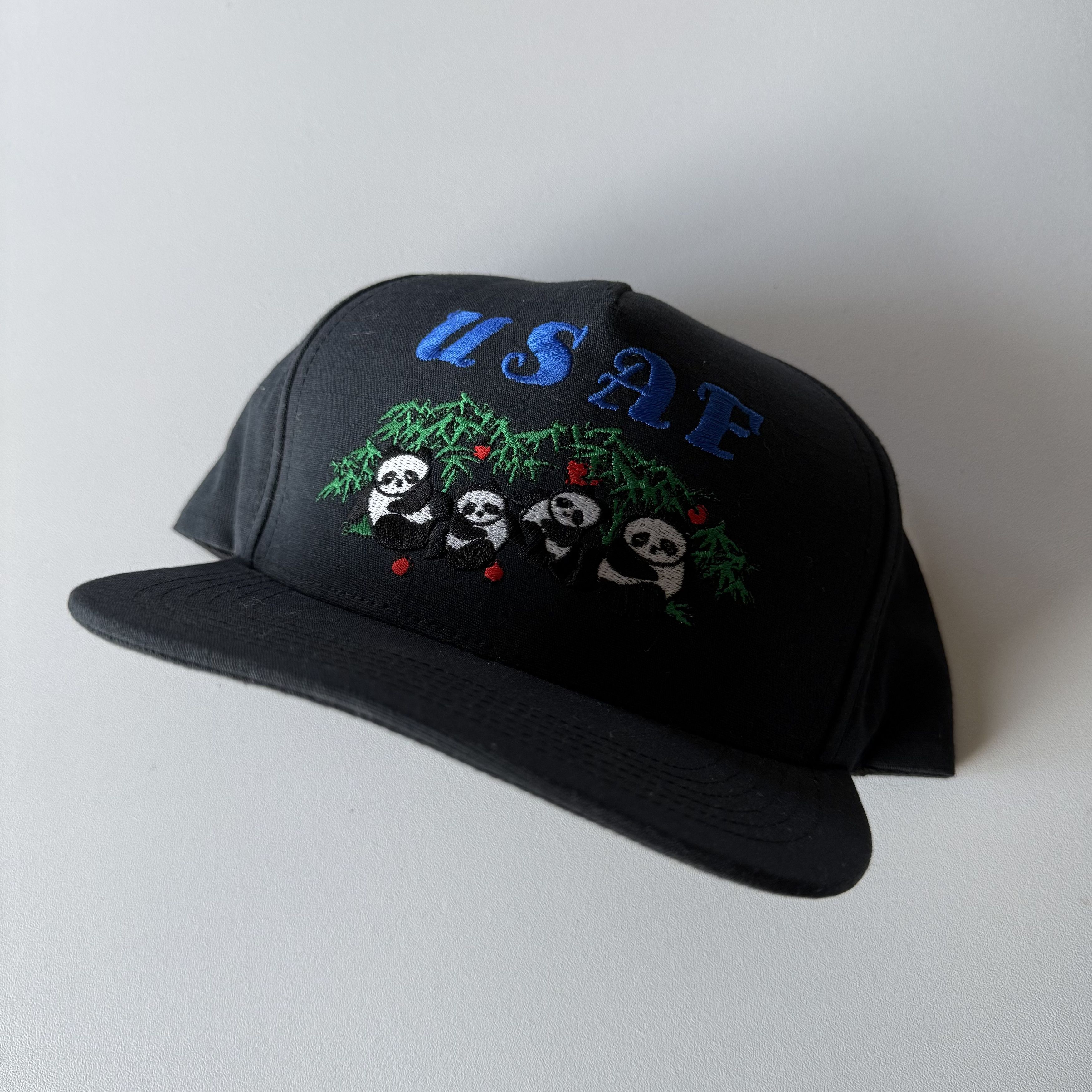 Supreme SS17 Supreme USAF Pandas 5-Panel Hat Size ONE SIZE - 5 Thumbnail
