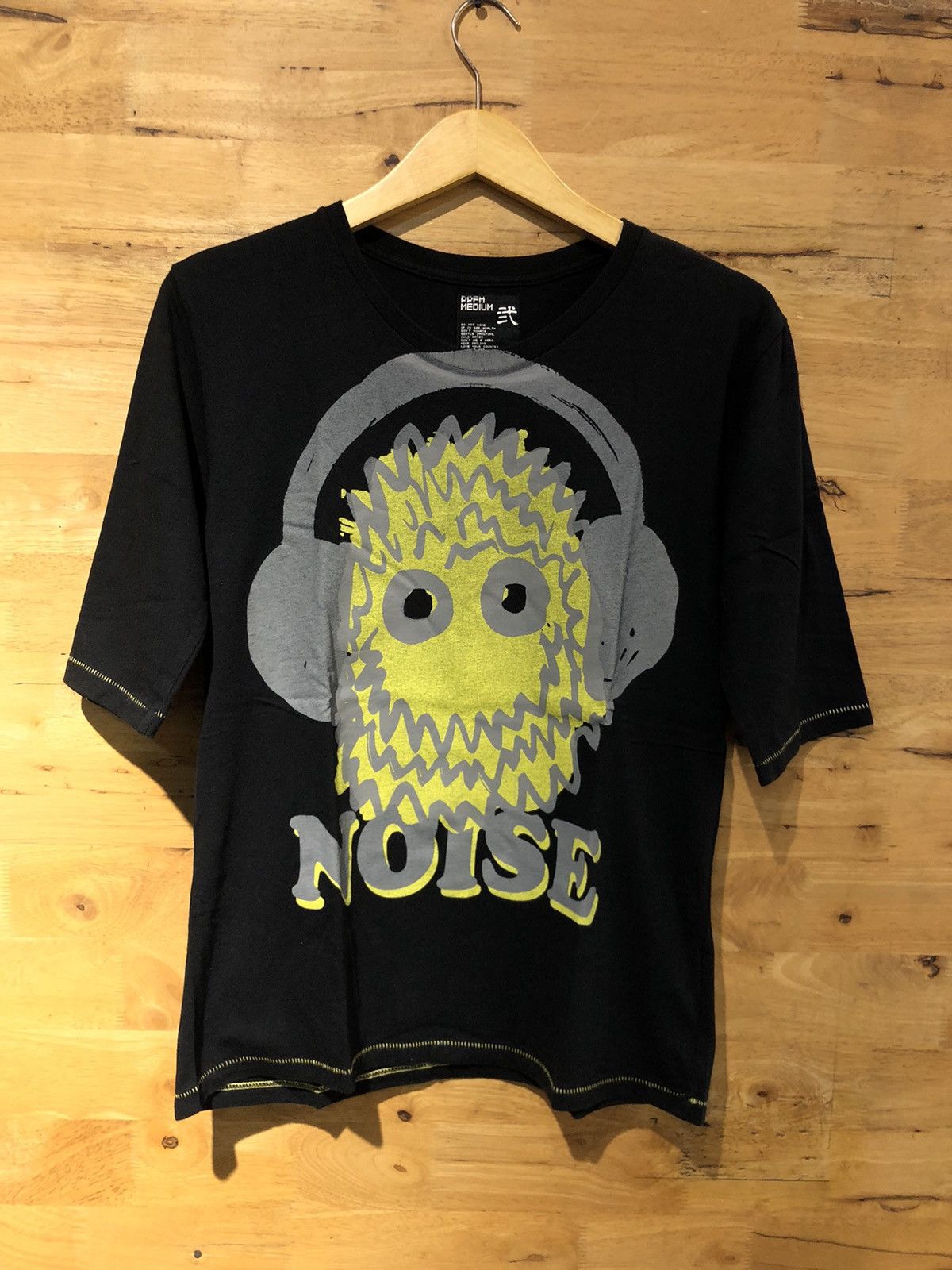 image of Ppfm “Noise” Shirt in Black, Men's (Size Medium)