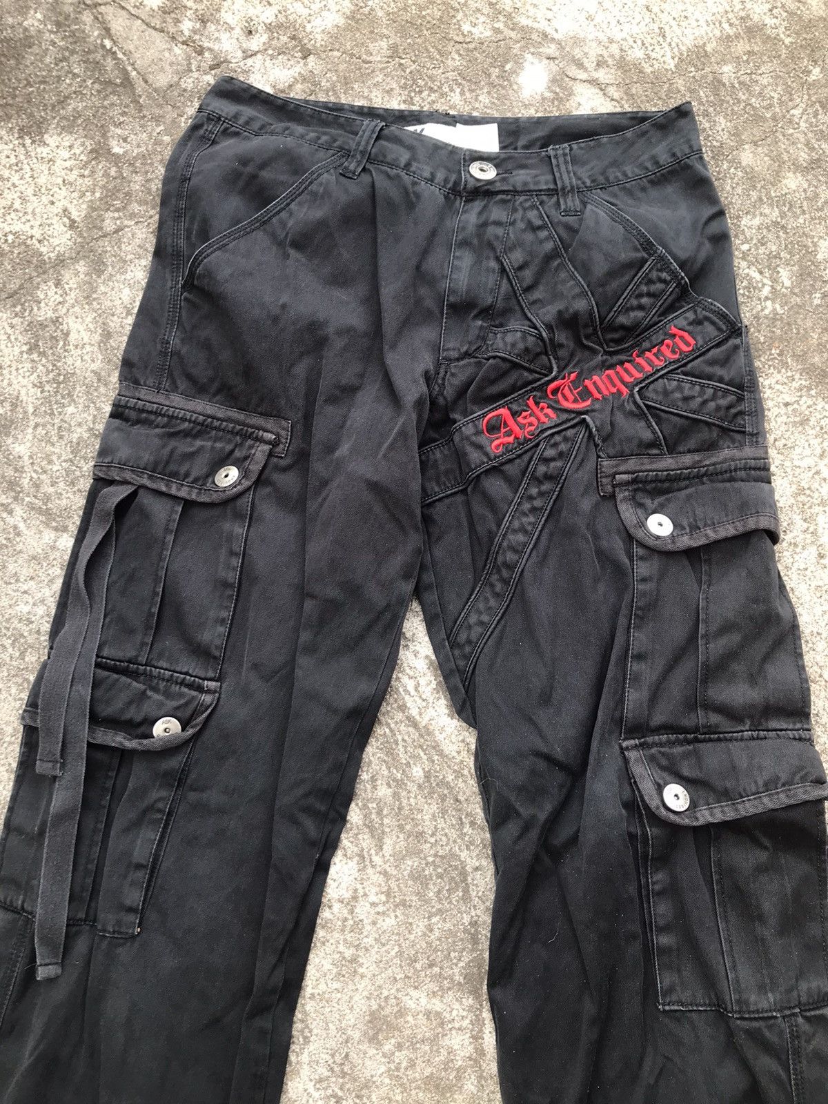If Six Was Nine × Le Grande Bleu (L.G.B.) Ask Enquired Cargo Multipocket Size US 31 - 3 Thumbnail