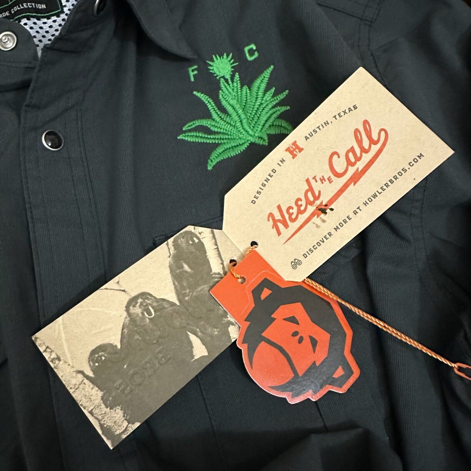 Howler Brothers NWT HOWLER BROS Austin FC Verde 2021 L/S Gaucho Snap Shirt Size US L / EU 52-54 / 3 - 9 Thumbnail