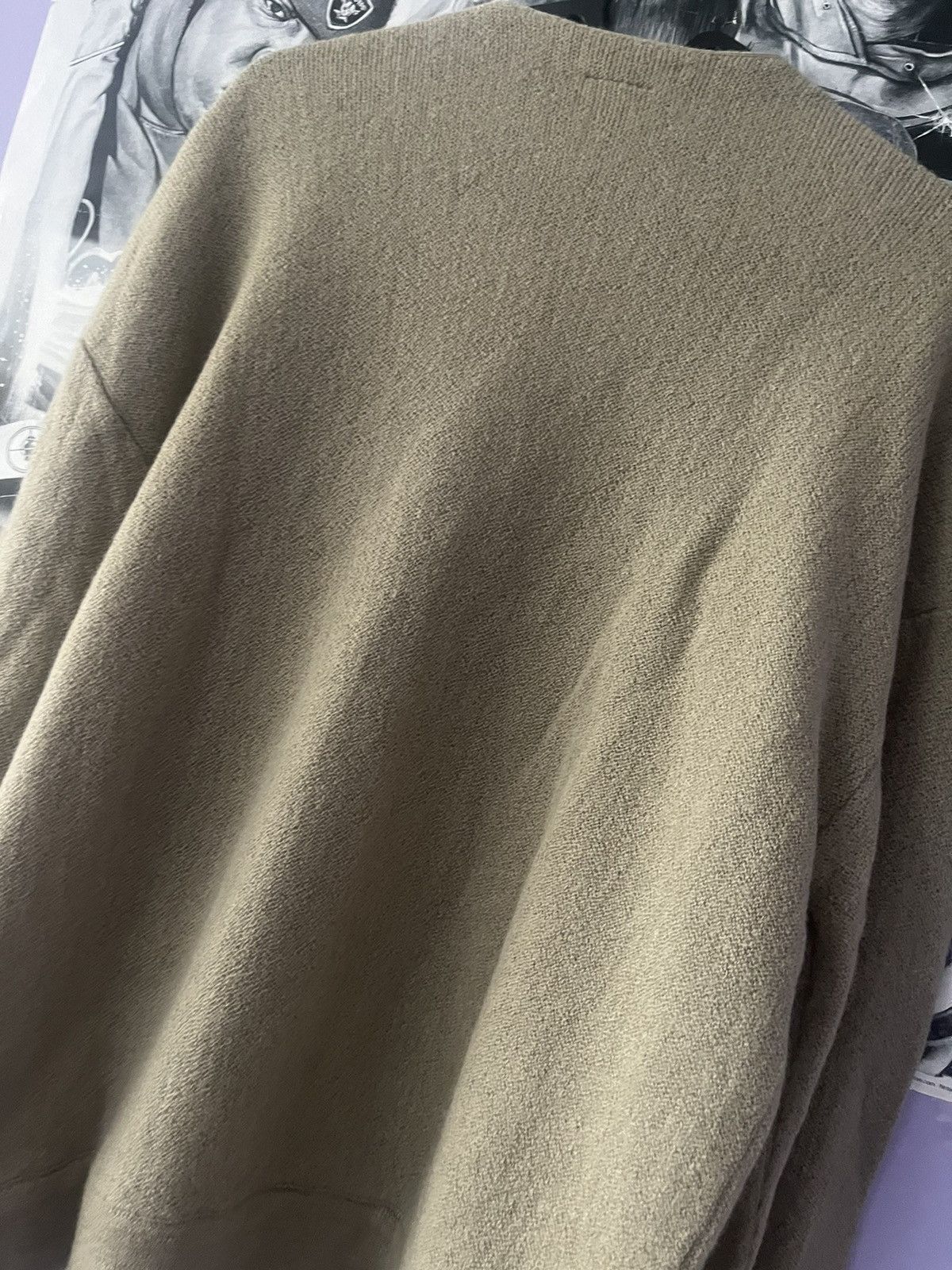 Nike × Vintage Nike Vintage Beige Sweater Size XL / US 12-14 / IT 48-50 - 9 Thumbnail