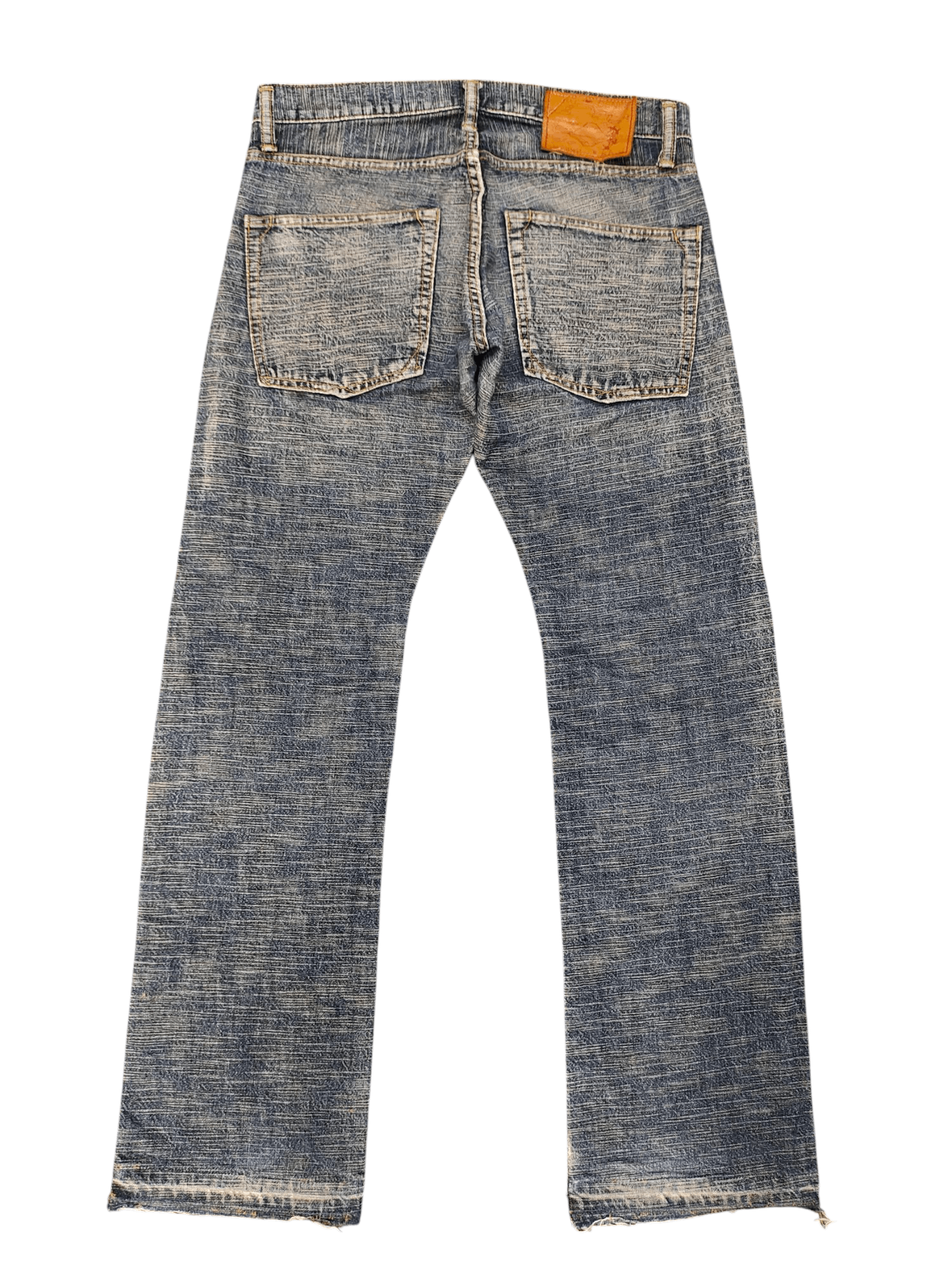 Hysteric Glamour × Undercover Vintage 90s Ku Raw Denim Japan Clawmark Slubby Denim Jeans Size US 29 - 8 Thumbnail