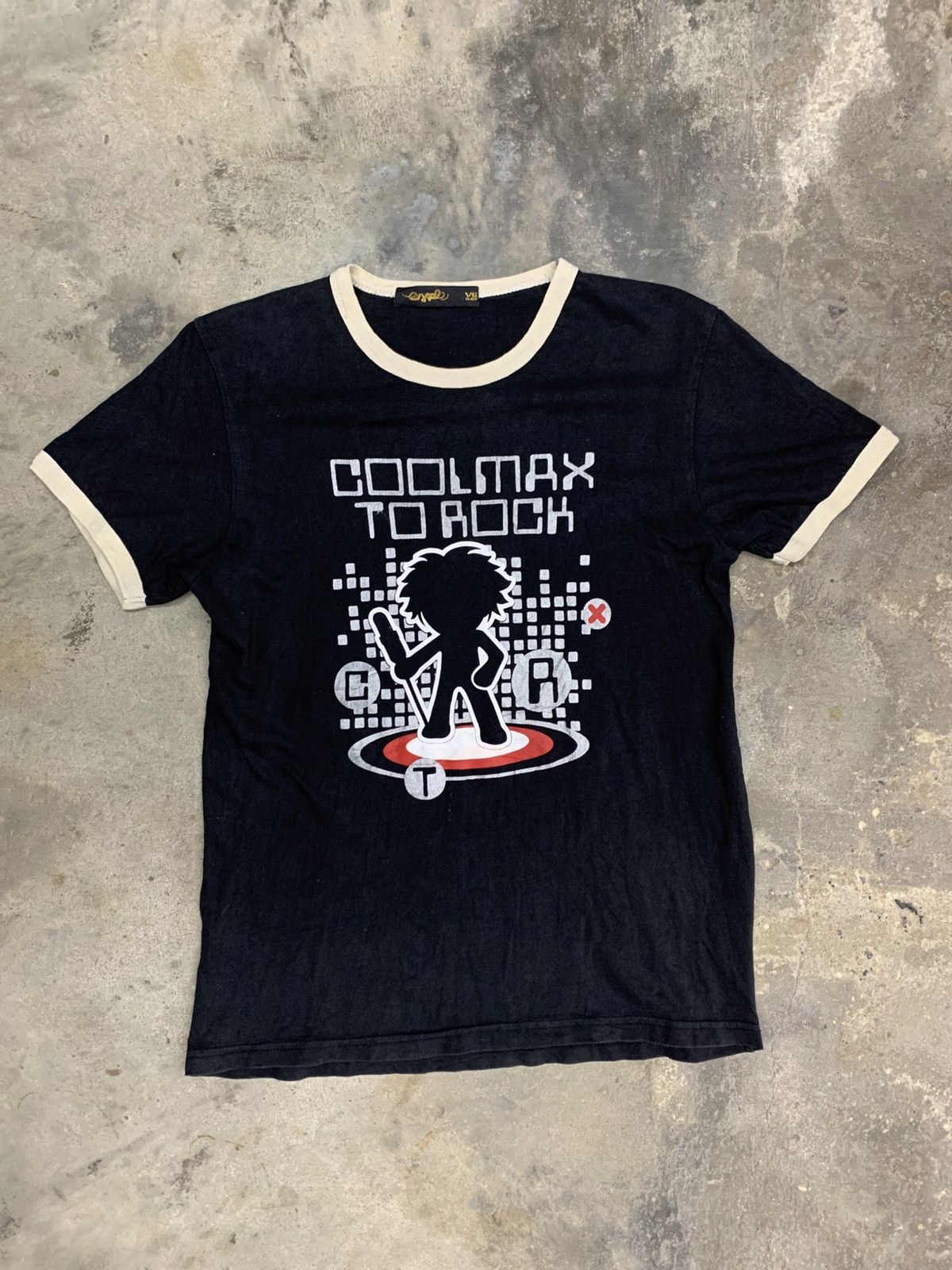 Hysteric Glamour × Japanese Brand 2000s y2k japan coolmax to rock ringer tees Size US S / EU 44-46 / 1 - 3 Thumbnail