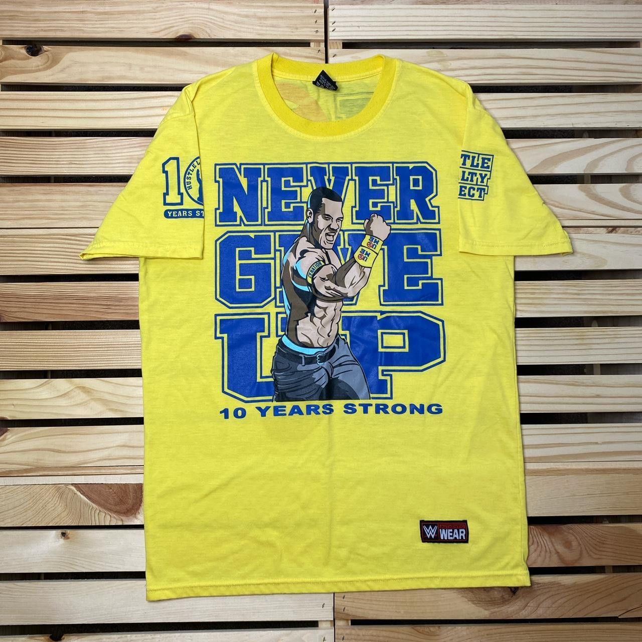 WWE Vintage WWE x John Cena Yellow Wrestling Tee Size Large Size US L / EU 52-54 / 3 - 1 Thumbnail