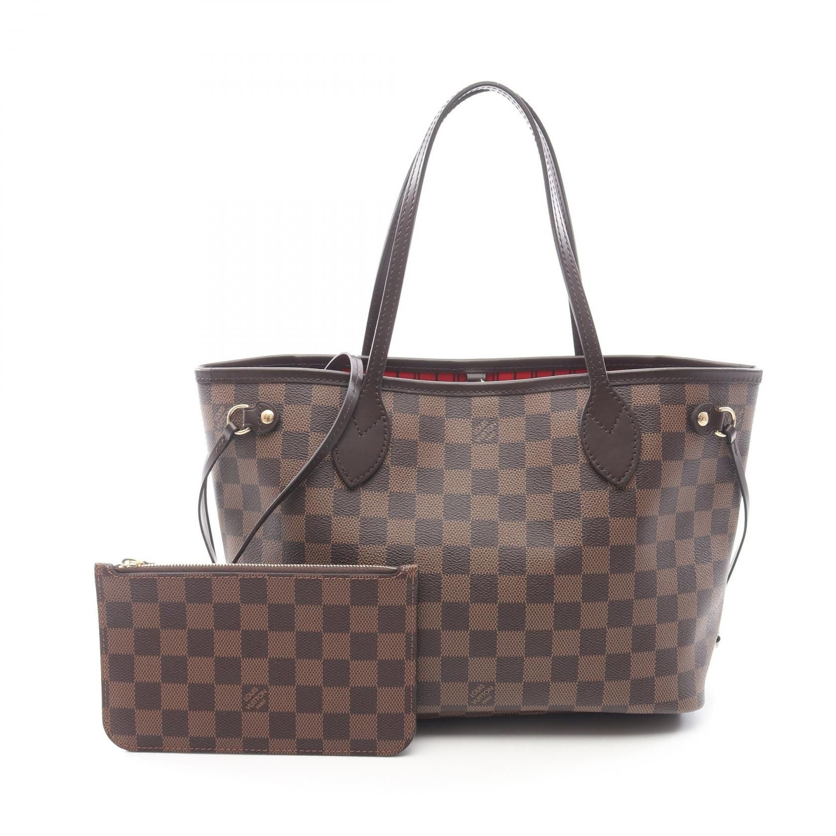Louis Vuitton Louis Vuitton Louis Vuitton Neverfull PM Damier Tote Bag Textile Tote Bag N41359 DUTY FREE for USA Size ONE SIZE - 1 Thumbnail