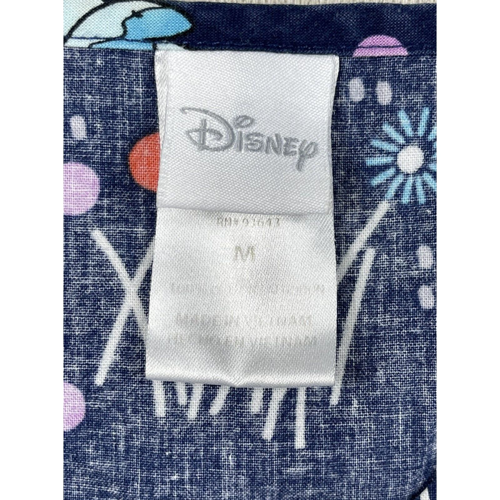 Disney Disney Medical Scrub Top M Women Blue Pooh Tigger Eeyore Piglet Pockets Cotton/Polyester Disney Patterned Nursing Scrub Size US M / EU 48-50 / 2 - 3 Thumbnail