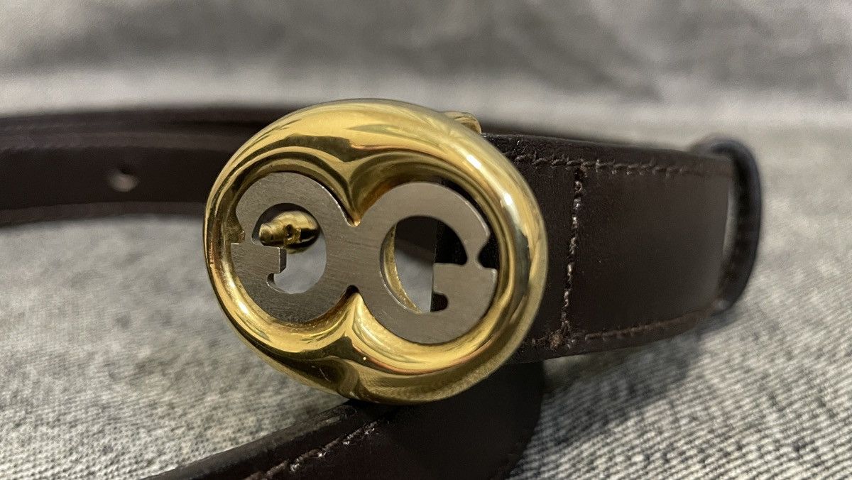 Designer Gucci Leather Vintage Size ONE SIZE - 13 Thumbnail