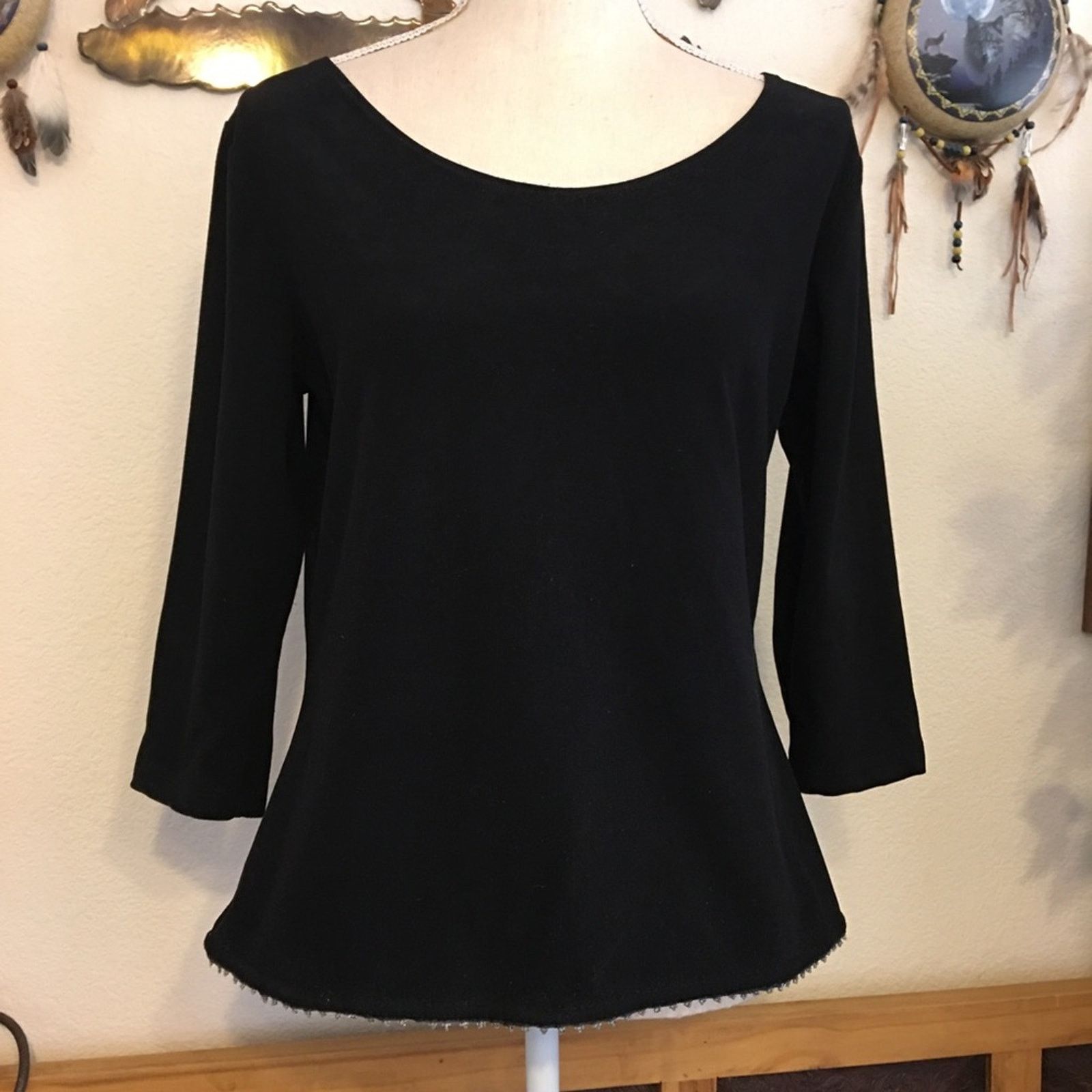 Other Vintage 90s Fashion Bug beaded dress top M Size M / US 6-8 / IT 42-44 - 1 Thumbnail