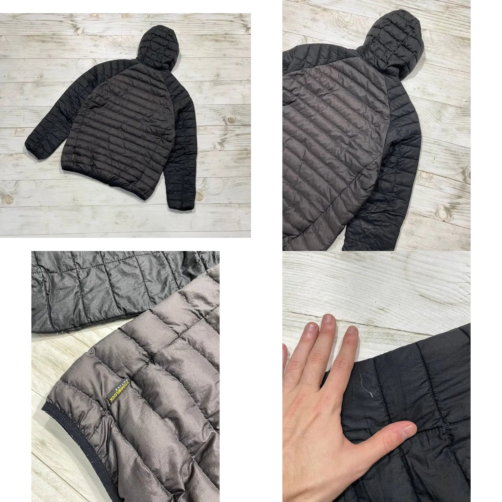 Jack Wolfskin Jack Wolfskin Zenon XT Outdoor Down Jacket Hooded Men Size L Black Size US L / EU 52-54 / 3 - 9 Thumbnail