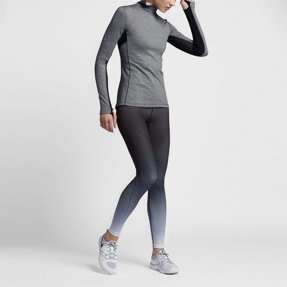 Nike Nike Pro Hyperwarm Training Running Hoodie Size XS / US 0-2 / IT 36-38 - 11 Thumbnail