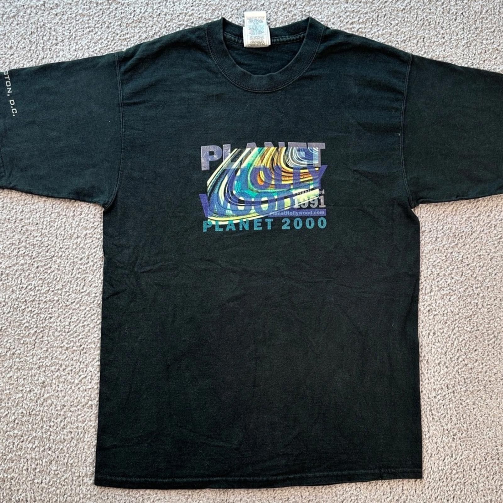 Planet Hollywood Vintage 2000 Planet Hollywood Washington DC Shirt Mens M Y2K Size US M / EU 48-50 / 2 - 1 Thumbnail