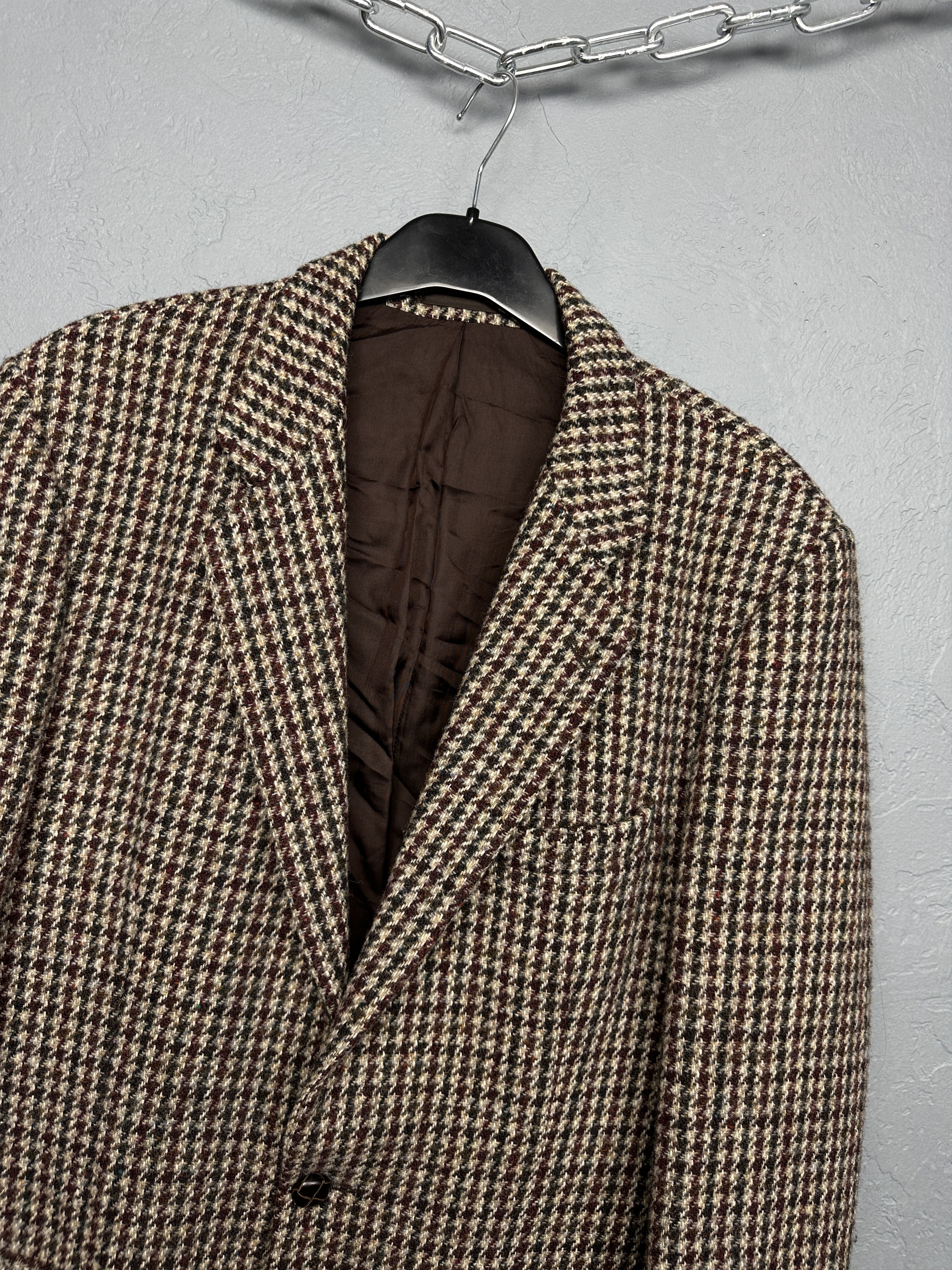 Harris Tweed Harris Tweed St Michael Vintage Mens Wool Blazer Jacket Size 38R - 2 Thumbnail