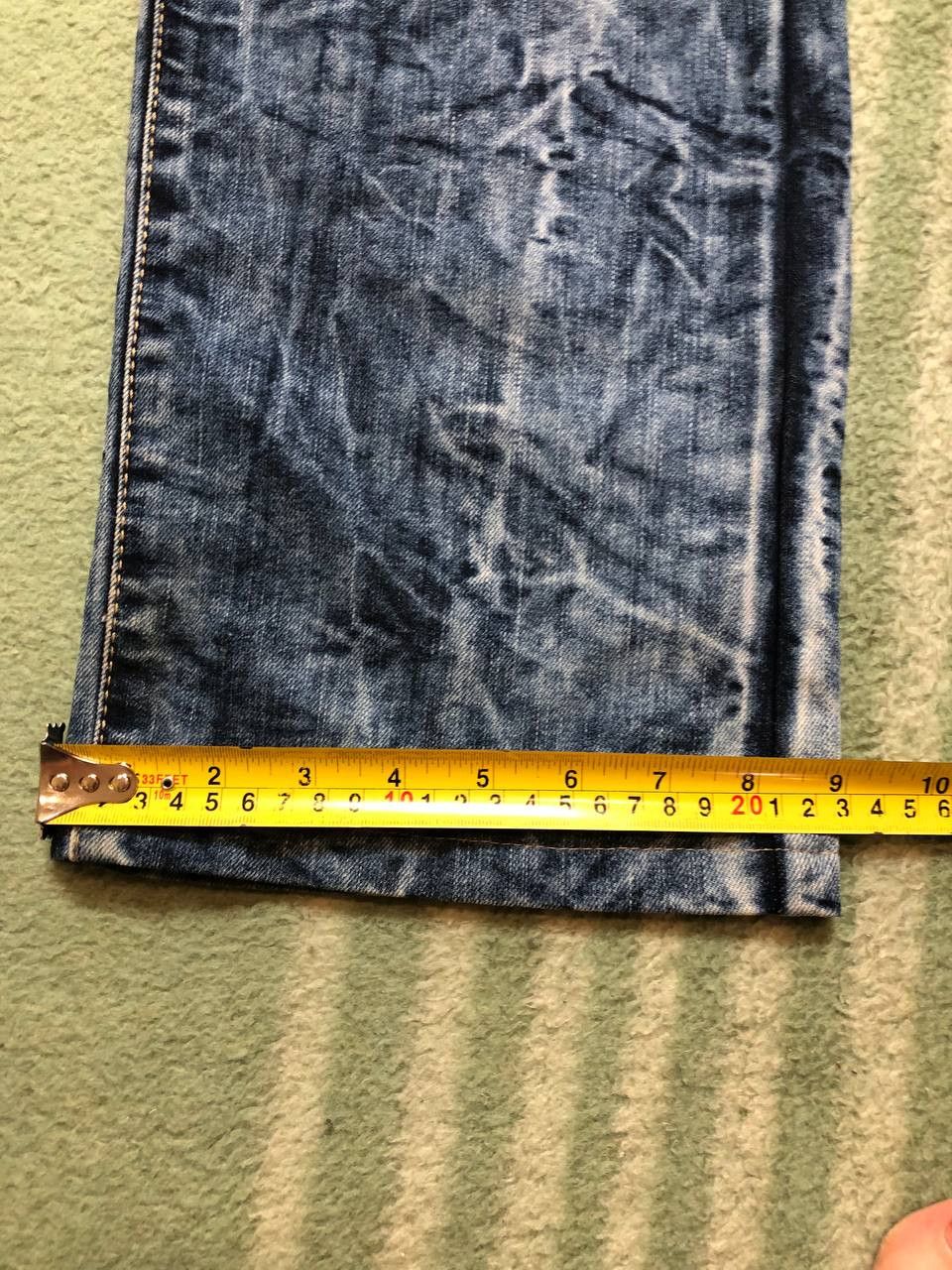 Versace Vintage luxury jeans Versace Y2K denim pants print Size US 34 / EU 50 - 15 Thumbnail