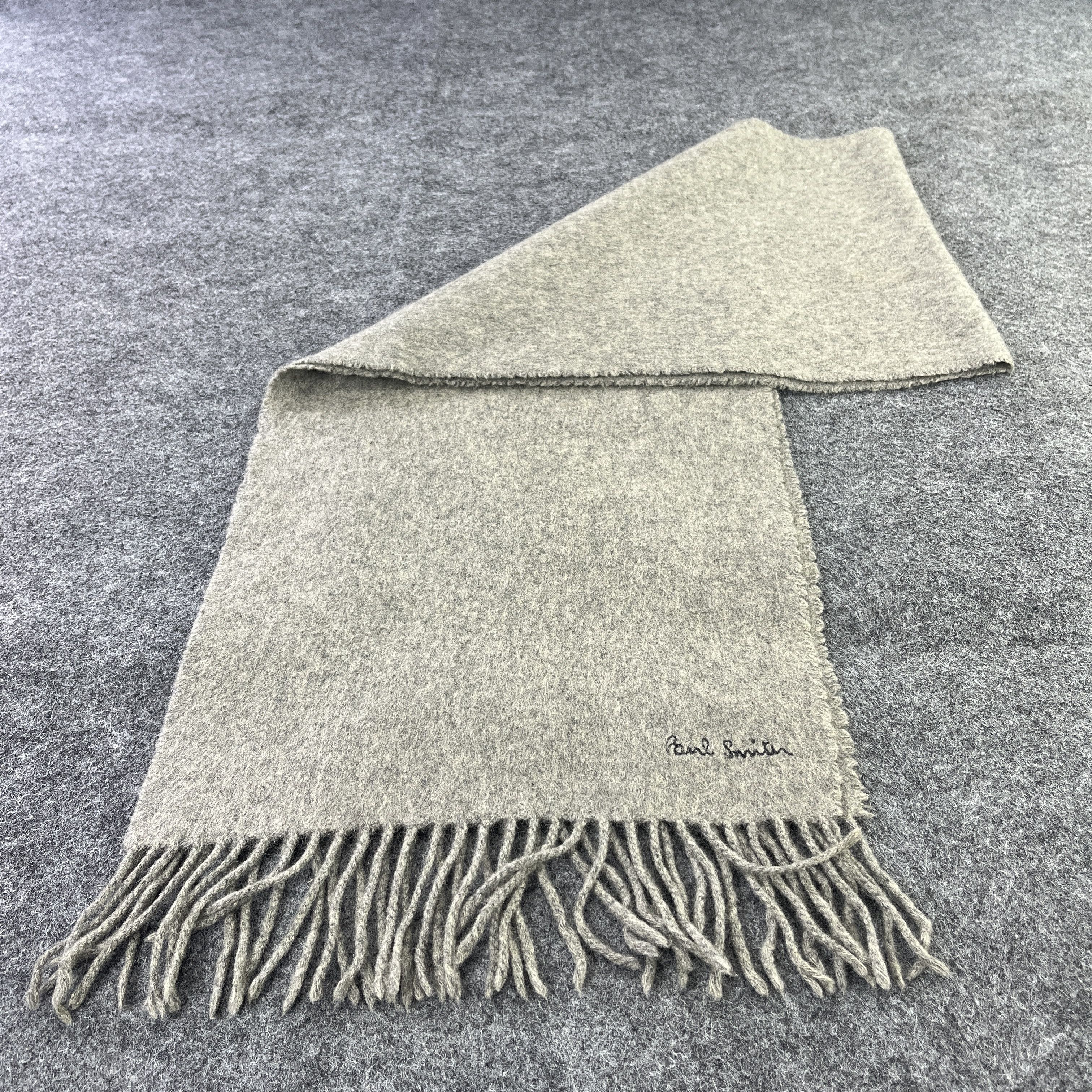 Paul Smith × Vintage Paul Smith Cashmere Scarf / Muffler / Neckwear T837 Size ONE SIZE - 4 Thumbnail
