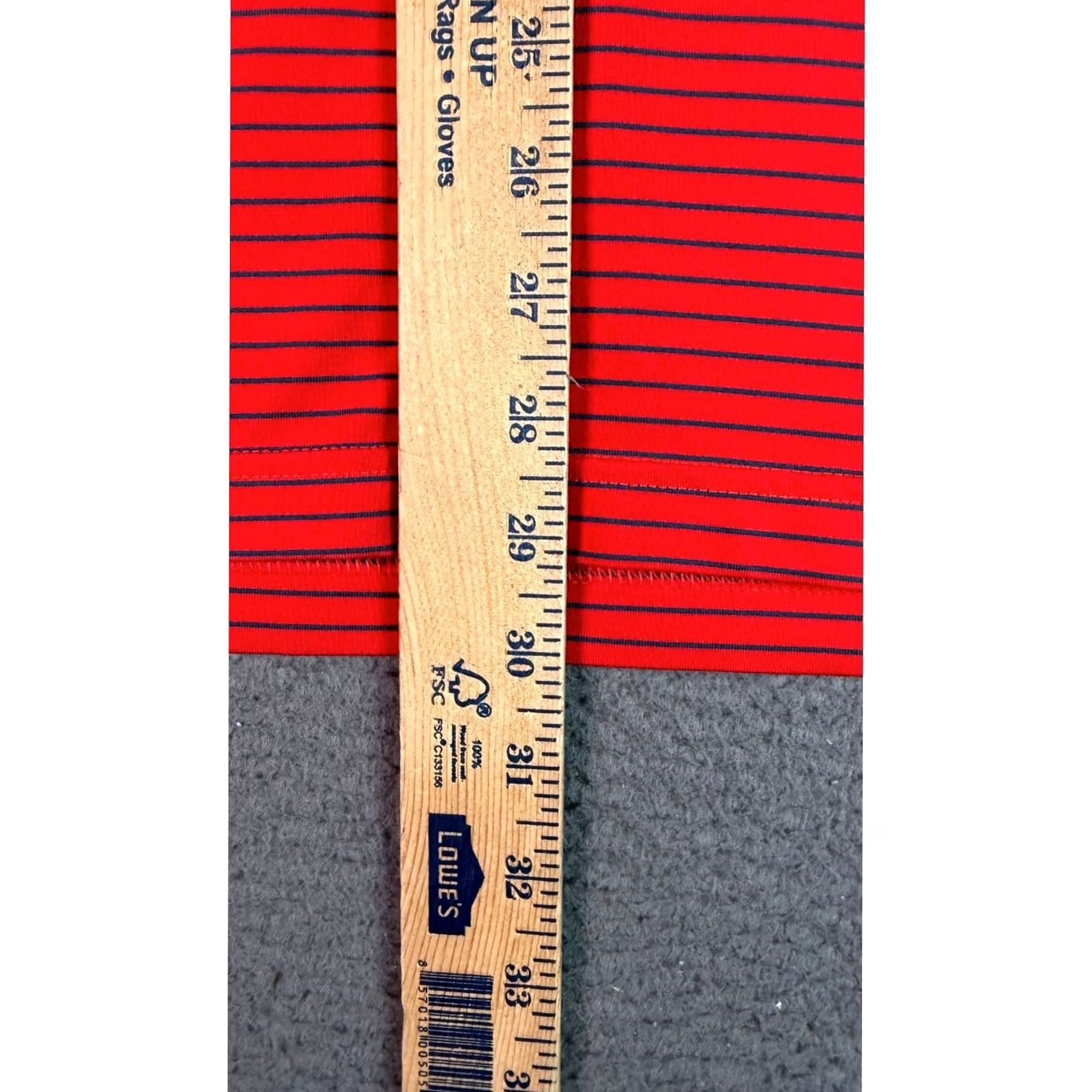 Under Armour Under Armour HeatGear Polo Shirt Golf Athletic Red Mens Medium Striped Size US M / EU 48-50 / 2 - 4 Thumbnail